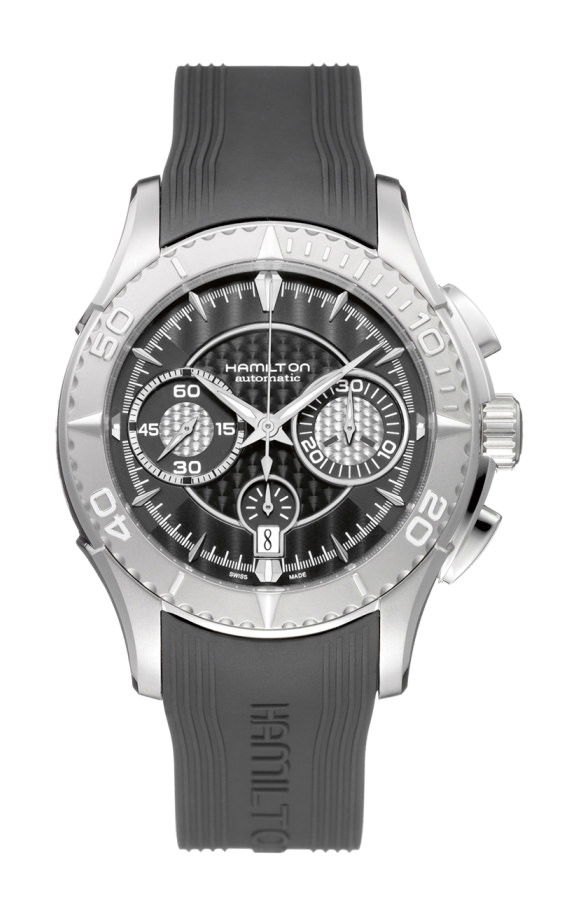 Hamilton Jazzmaster Seaview Chrono Quartz luxury timepiece - detailed view
