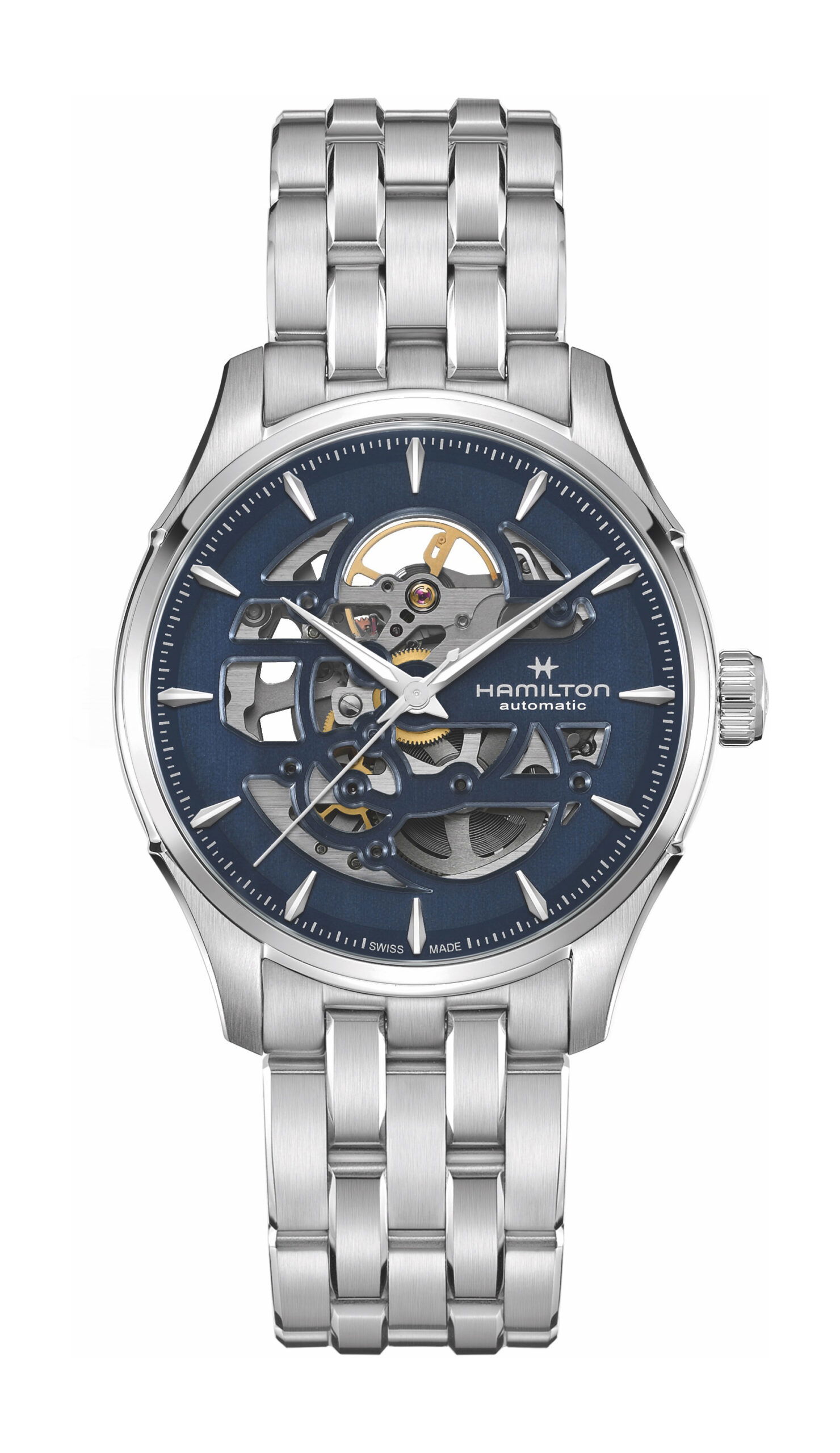 Hamilton Jazzmaster Skeleton Automatic 40 luxury timepiece - detailed view