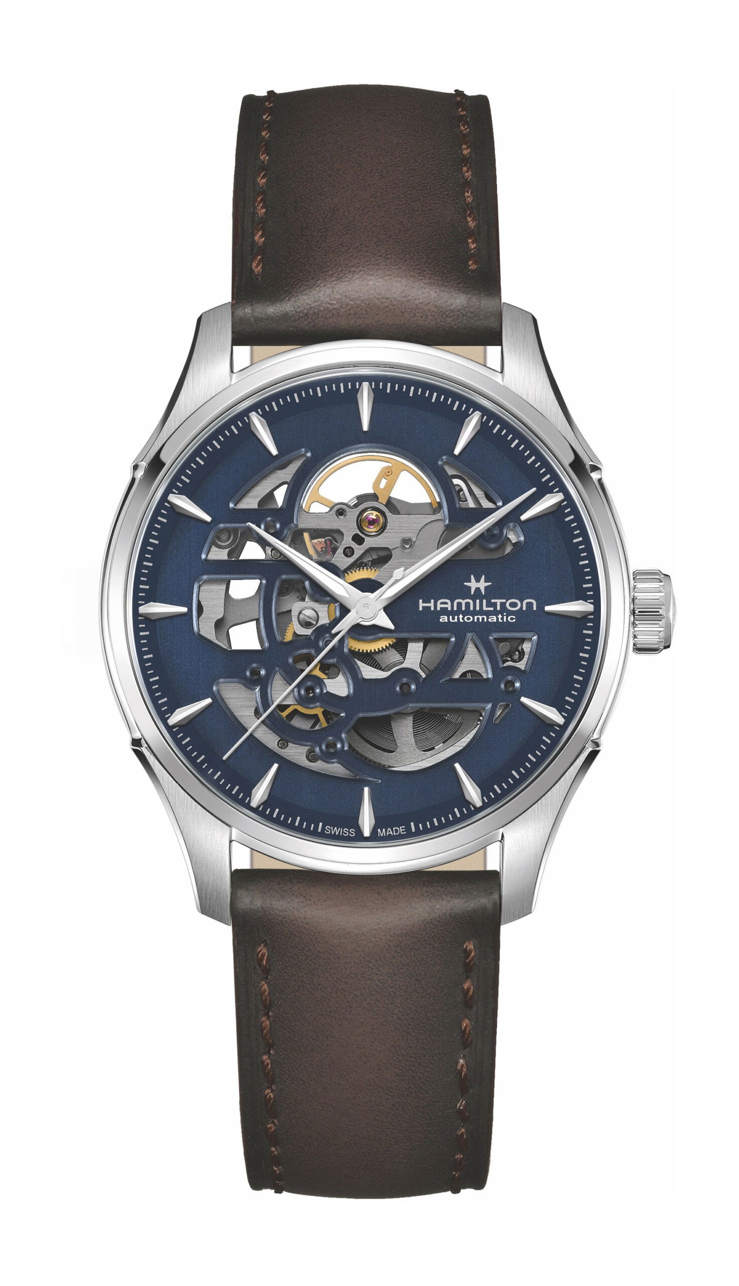 Hamilton Jazzmaster Skeleton Automatic 40 luxury timepiece - detailed view