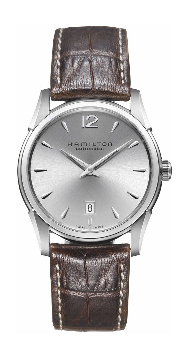 Hamilton Jazzmaster Slim Auto luxury timepiece - detailed view