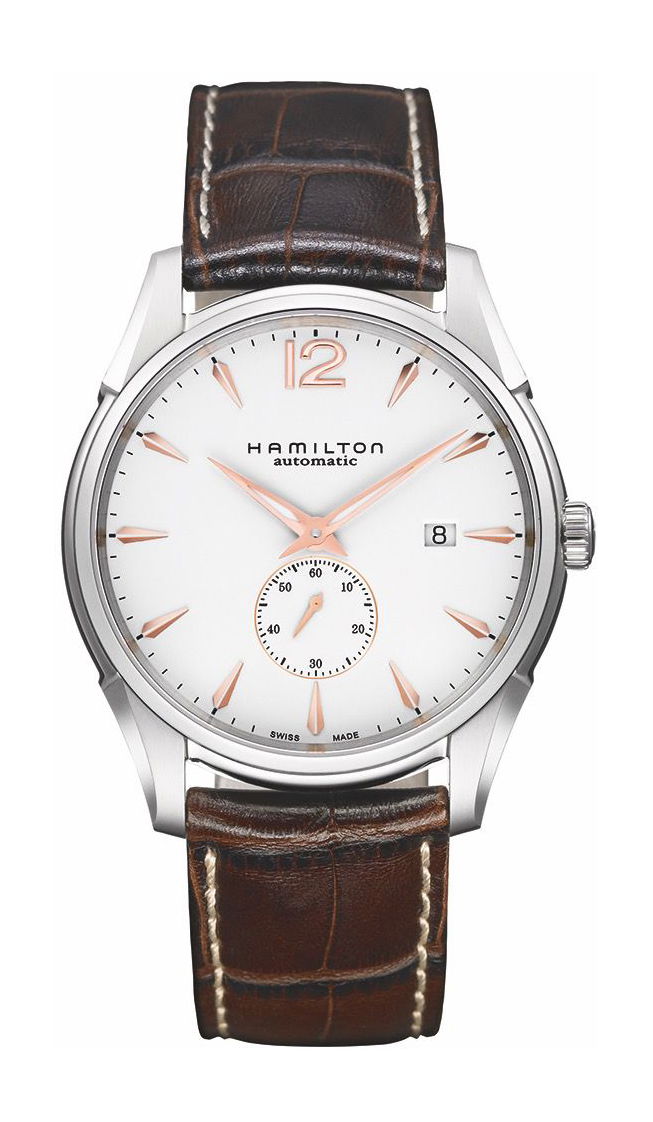 Hamilton Jazzmaster Small Second Auto luxury timepiece - detailed view