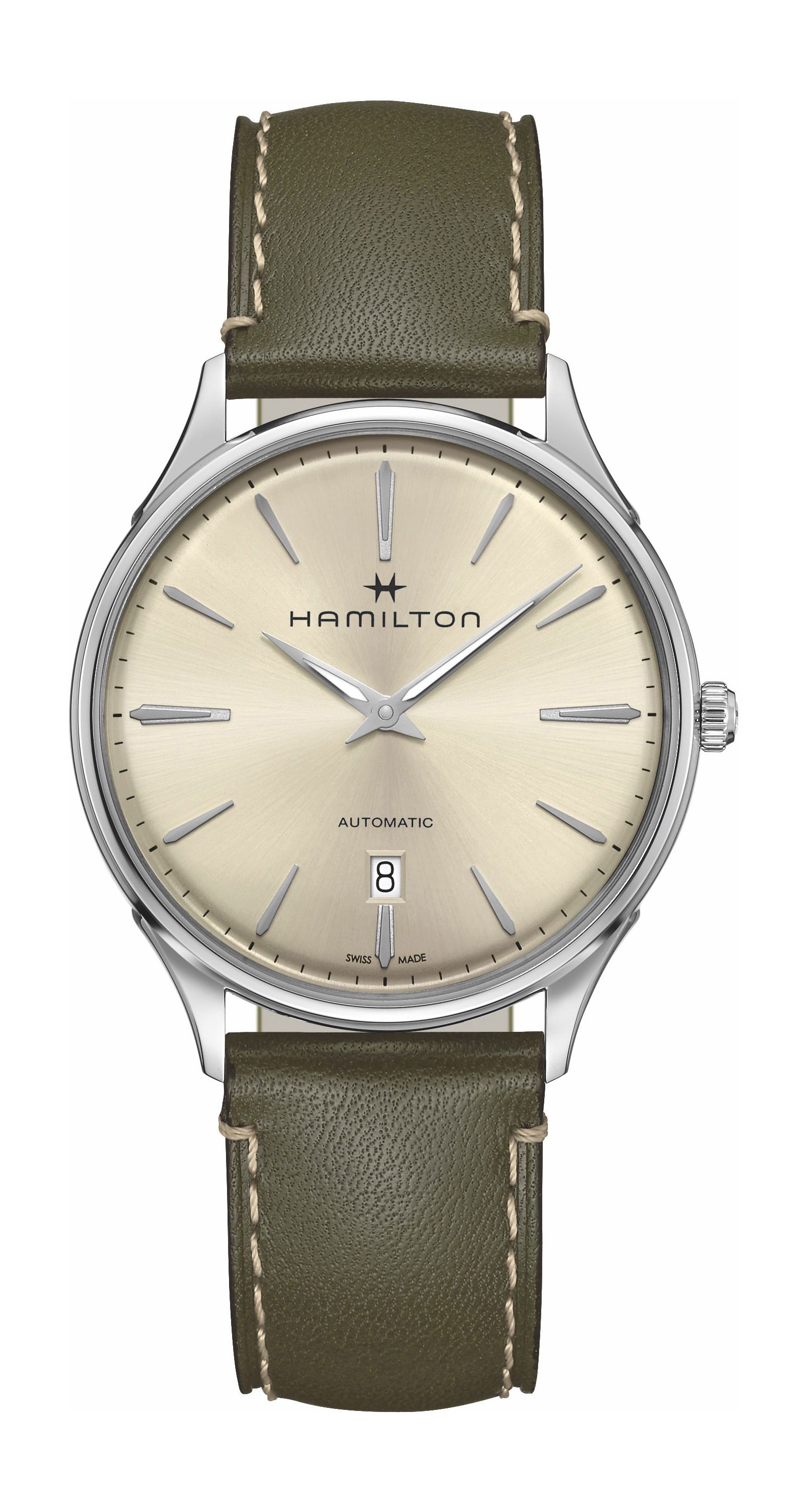 Hamilton Jazzmaster Thinline 40mm luxury timepiece - detailed view