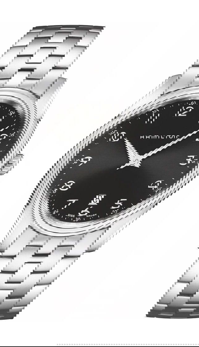 Hamilton Jazzmaster Thinline Quartz luxury timepiece - detailed view