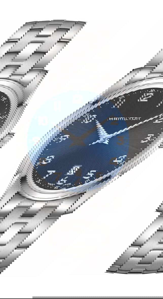 Hamilton Jazzmaster Thinline Quartz luxury timepiece - detailed view