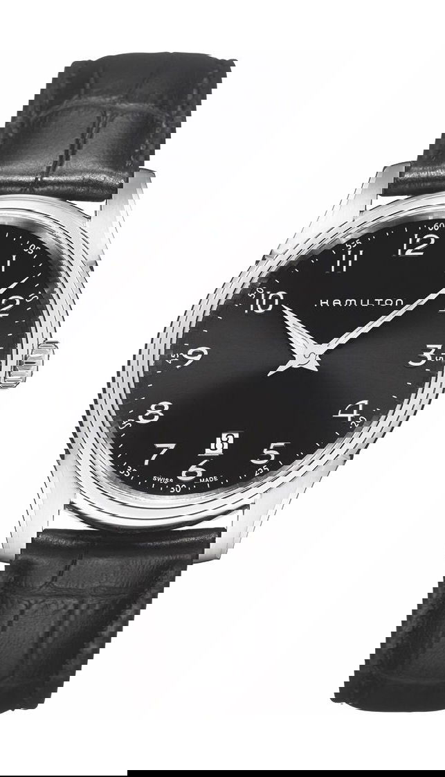 Hamilton Jazzmaster Thinline Quartz luxury timepiece - detailed view