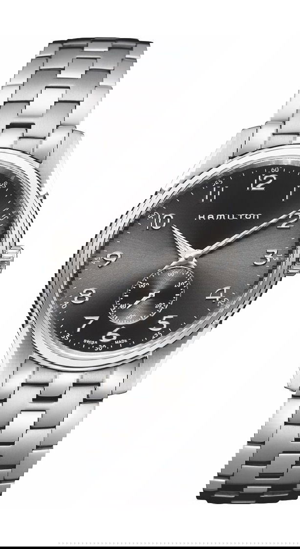 Hamilton Jazzmaster Thinline Small Second Quartz luxury timepiece - detailed view