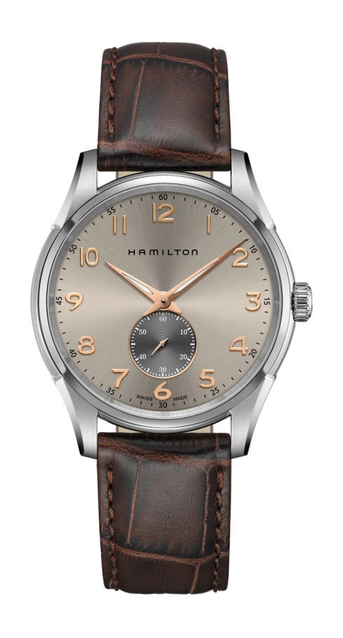 Hamilton Jazzmaster Thinline Small Second Quartz luxury timepiece - detailed view