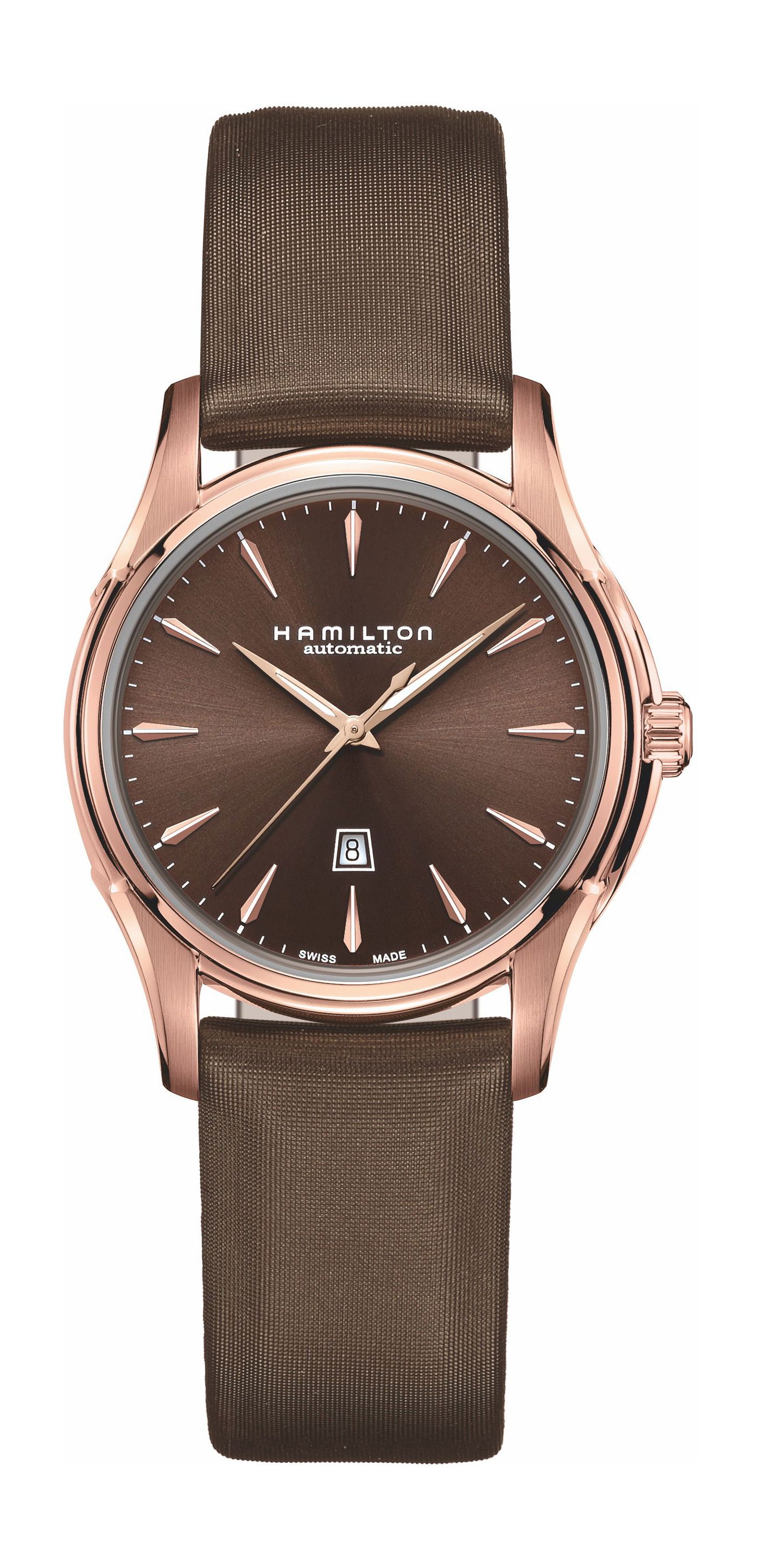 Hamilton Jazzmaster Viewmatic Auto luxury timepiece - detailed view