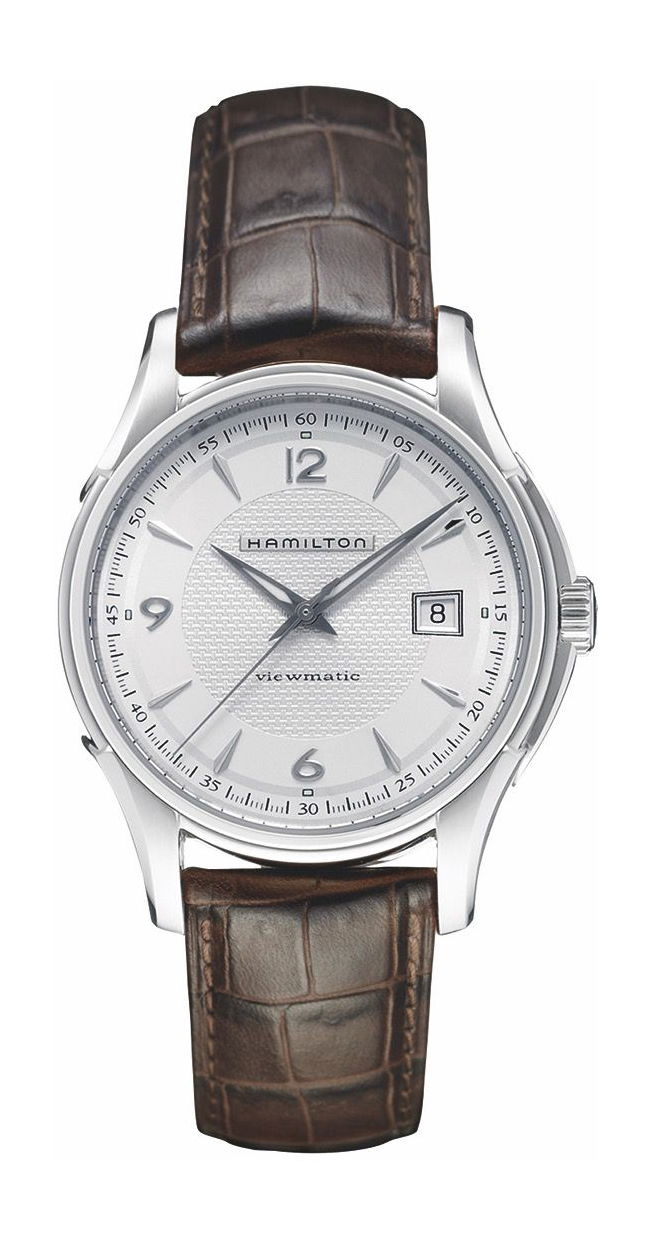 Hamilton Jazzmaster Viewmatic Auto luxury timepiece - detailed view