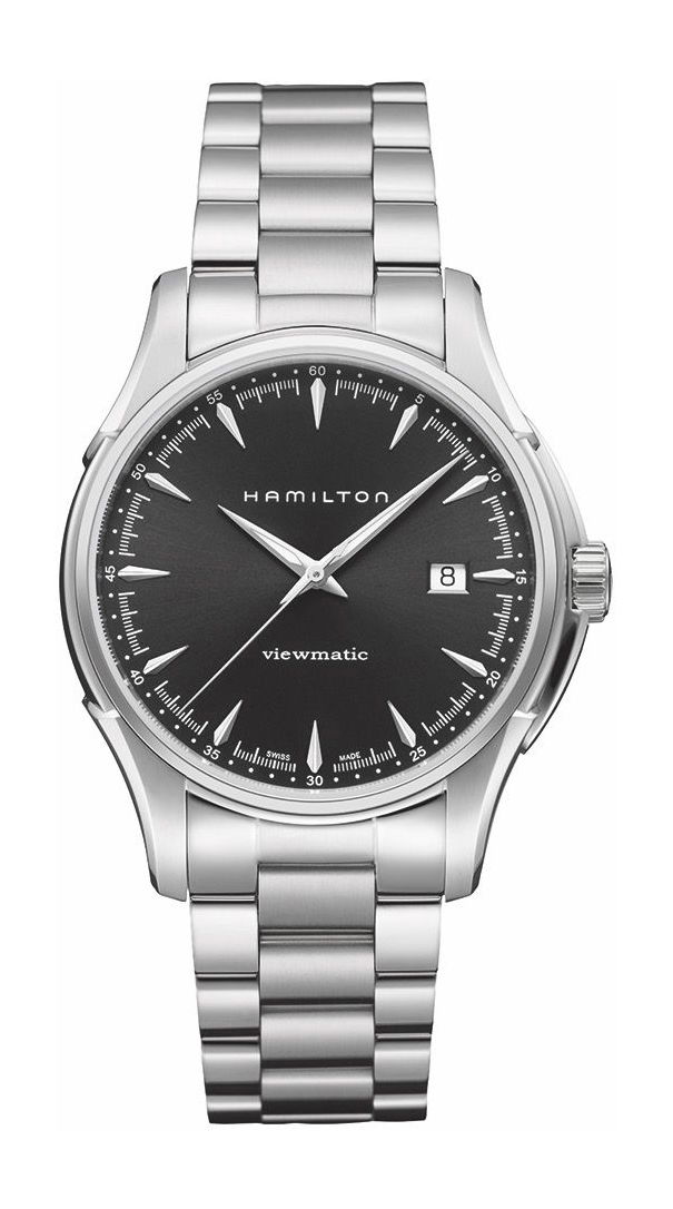Hamilton Jazzmaster Viewmatic Auto luxury timepiece - detailed view