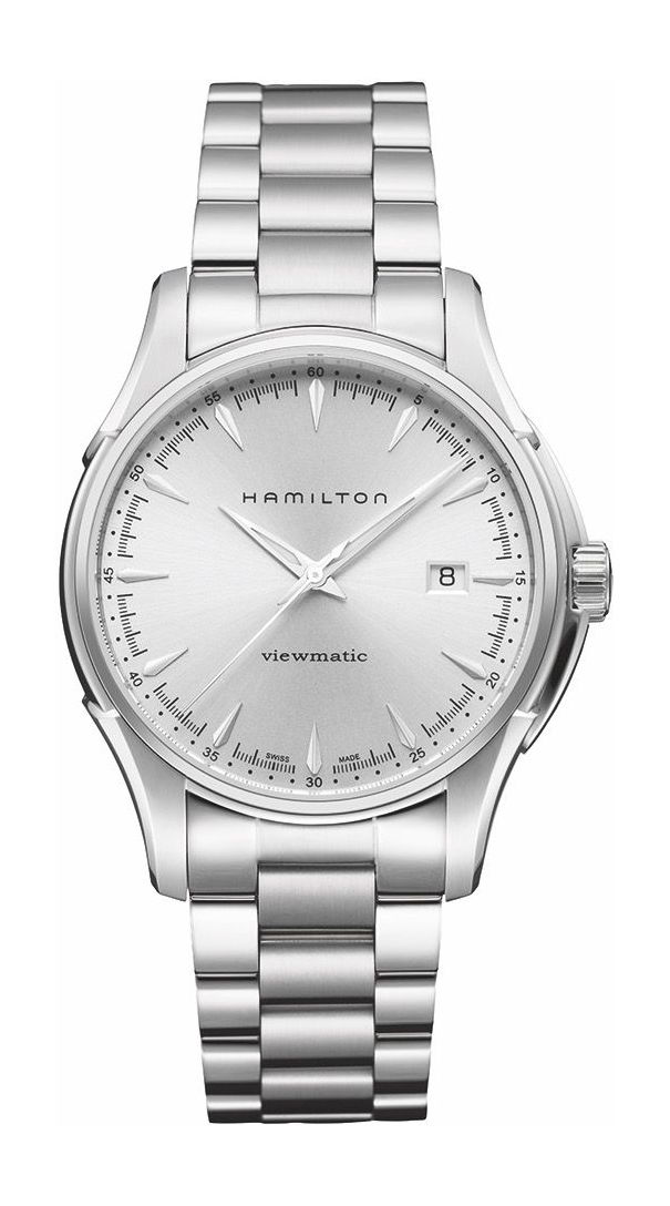 Hamilton Jazzmaster Viewmatic Auto luxury timepiece - detailed view