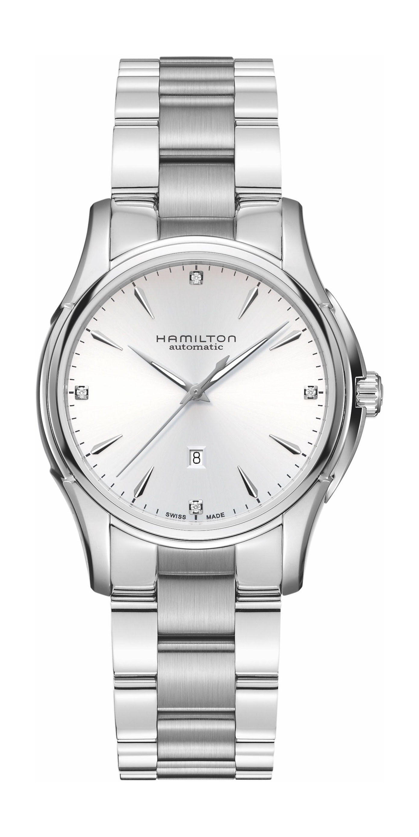 Hamilton Jazzmaster Viewmatic Lady Auto luxury timepiece - detailed view