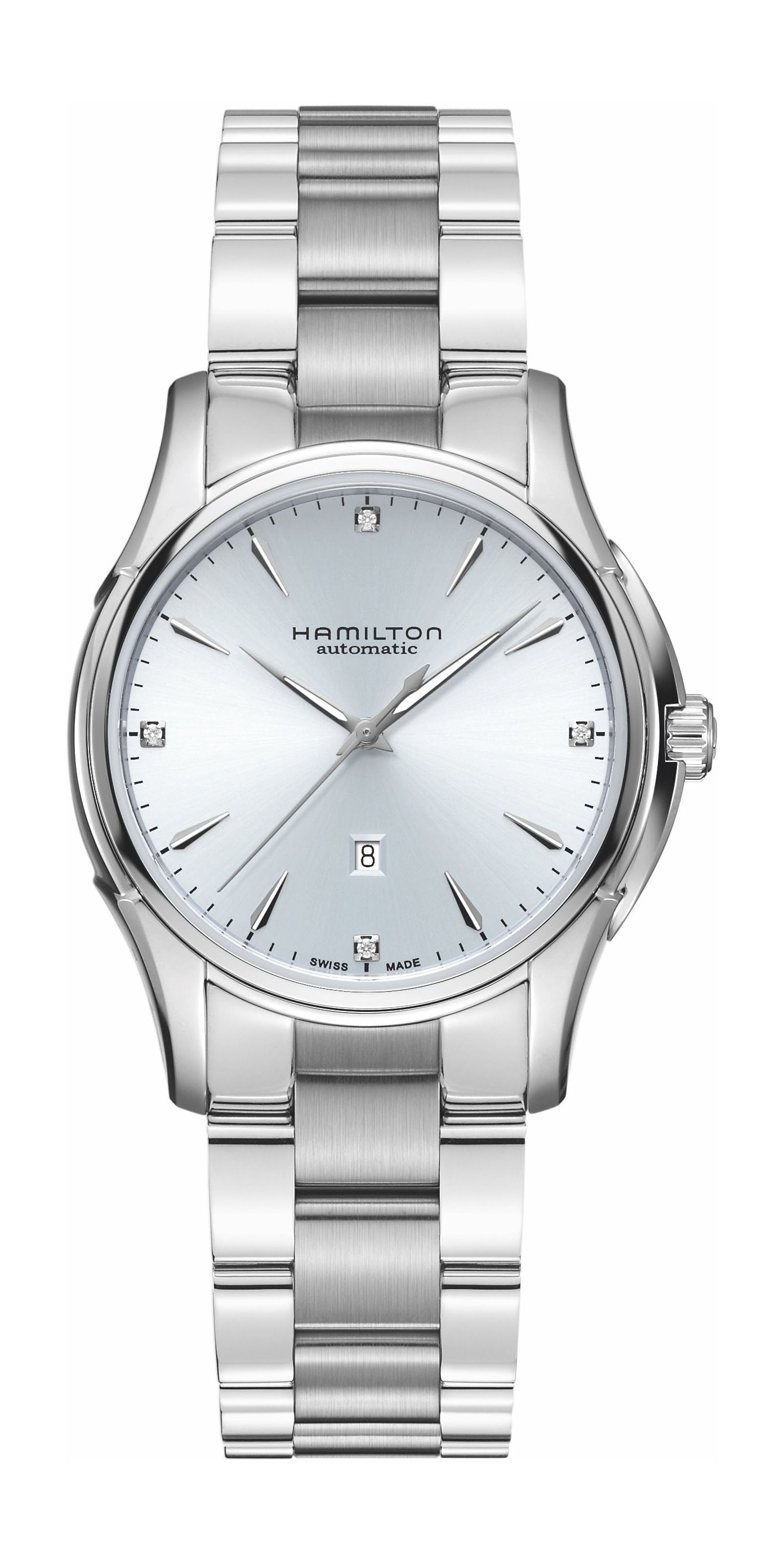 Hamilton Jazzmaster Viewmatic Lady Auto luxury timepiece - detailed view