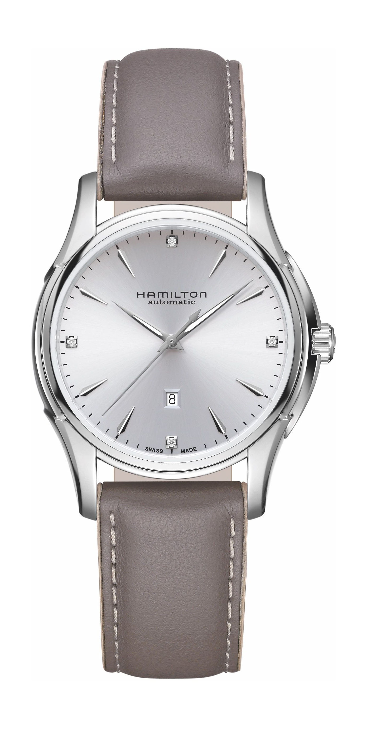 Hamilton Jazzmaster Viewmatic Lady Auto luxury timepiece - detailed view