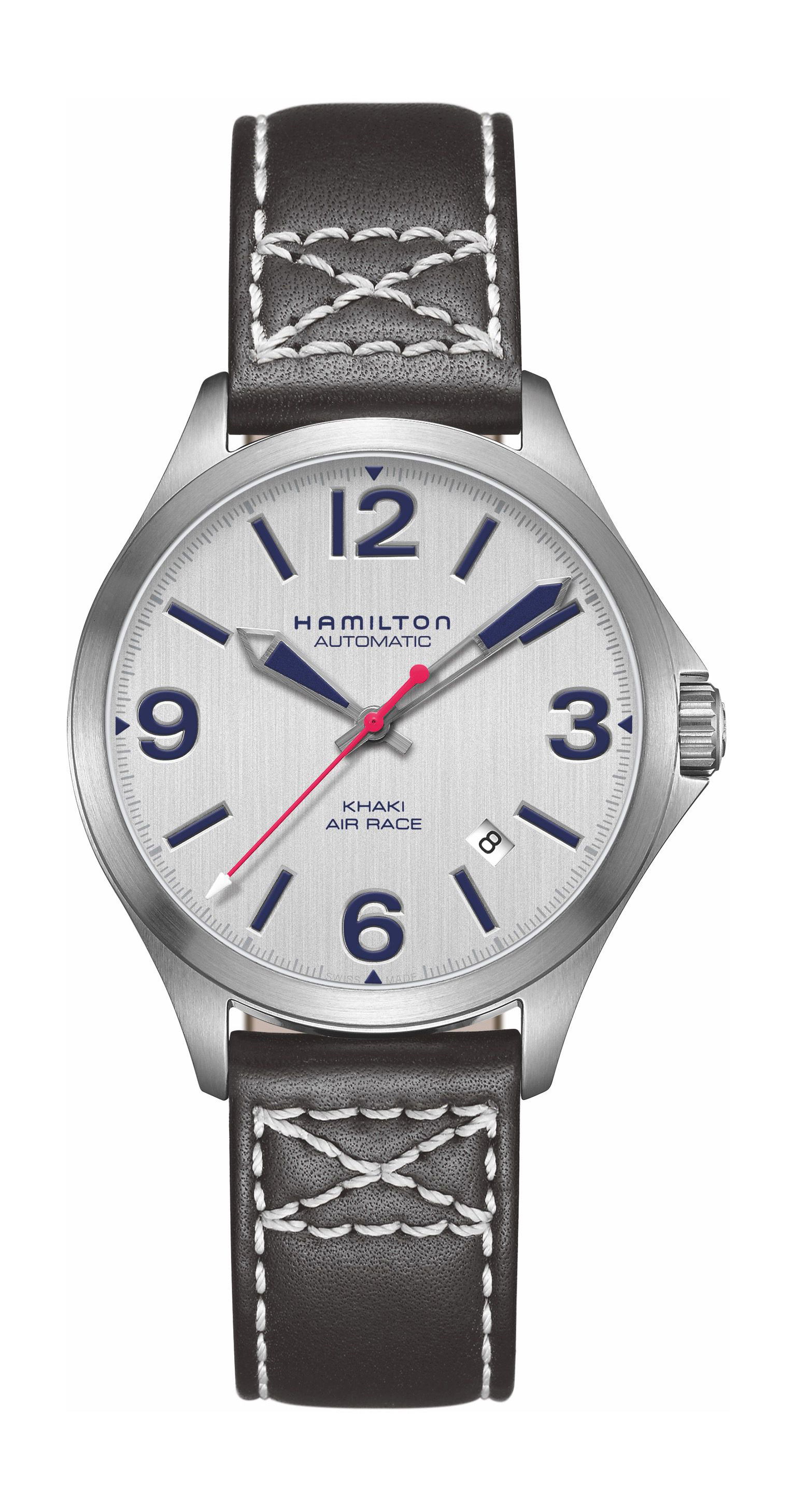 Hamilton Khaki Aviation AIR RACE AUTO 38MM luxury timepiece - detailed view
