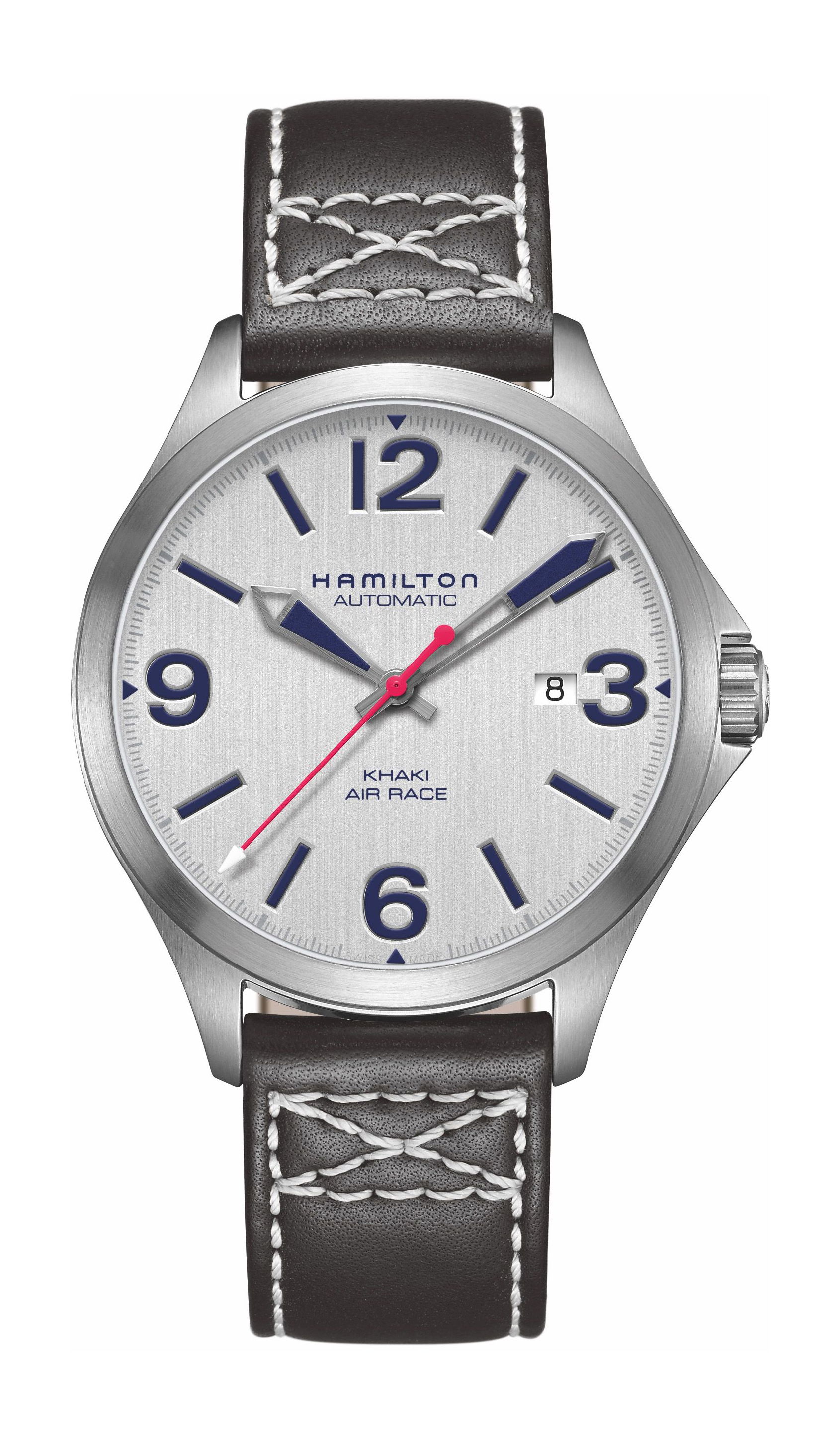 Hamilton Khaki Aviation AIR RACE AUTO 42MM luxury timepiece - detailed view