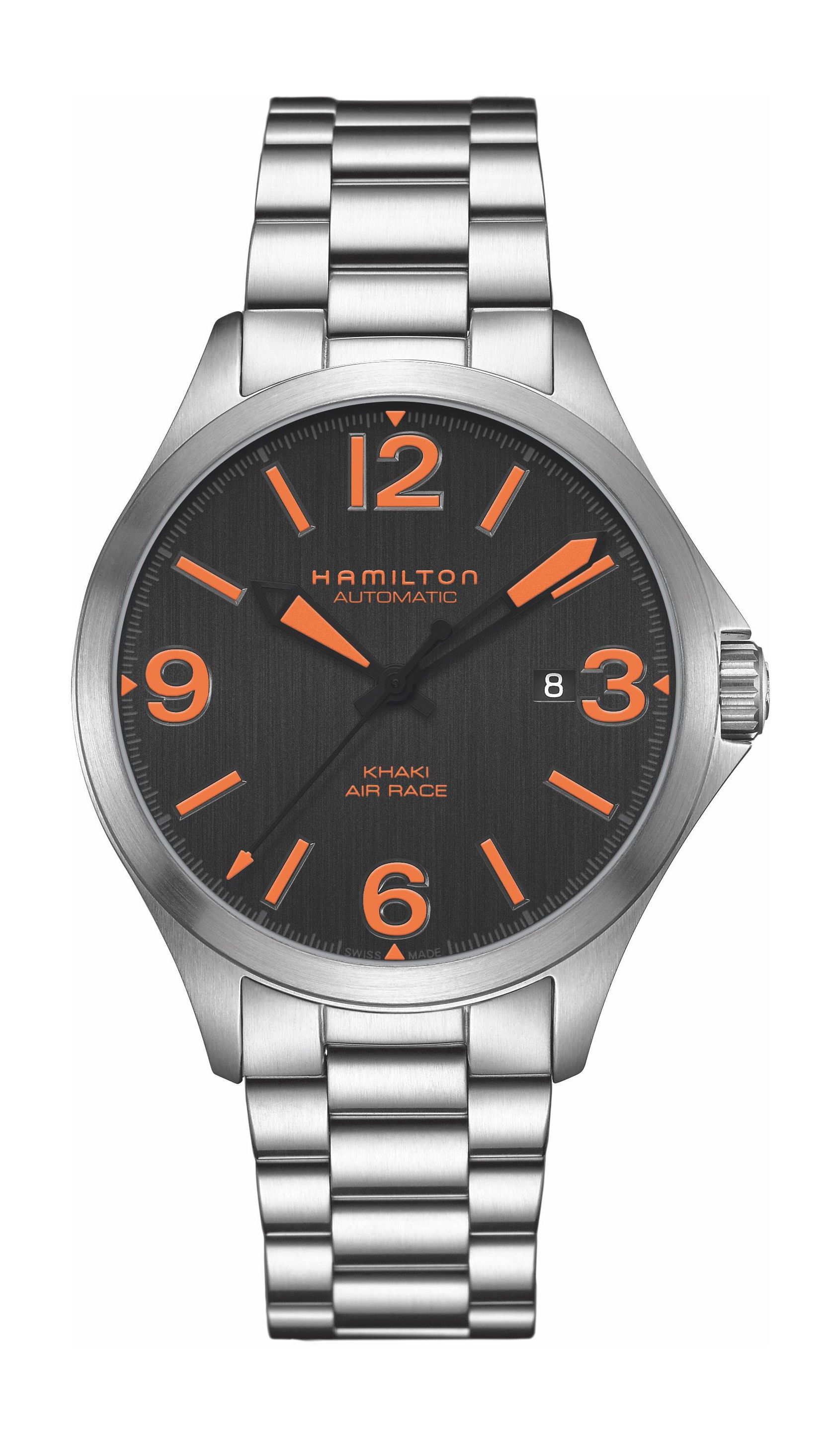 Hamilton Khaki Aviation AIR RACE AUTO 42MM luxury timepiece - detailed view