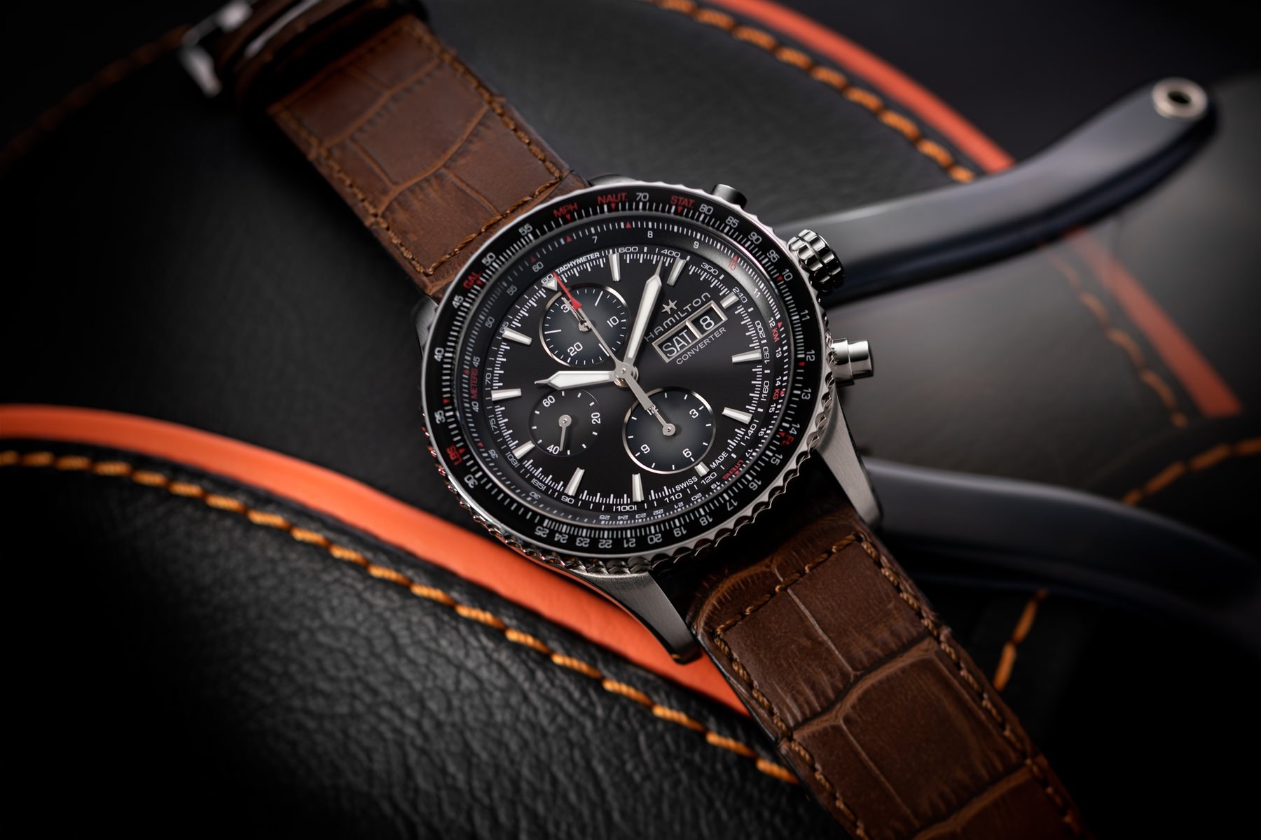 Hamilton Khaki Aviation Converter Auto Chrono - View 2