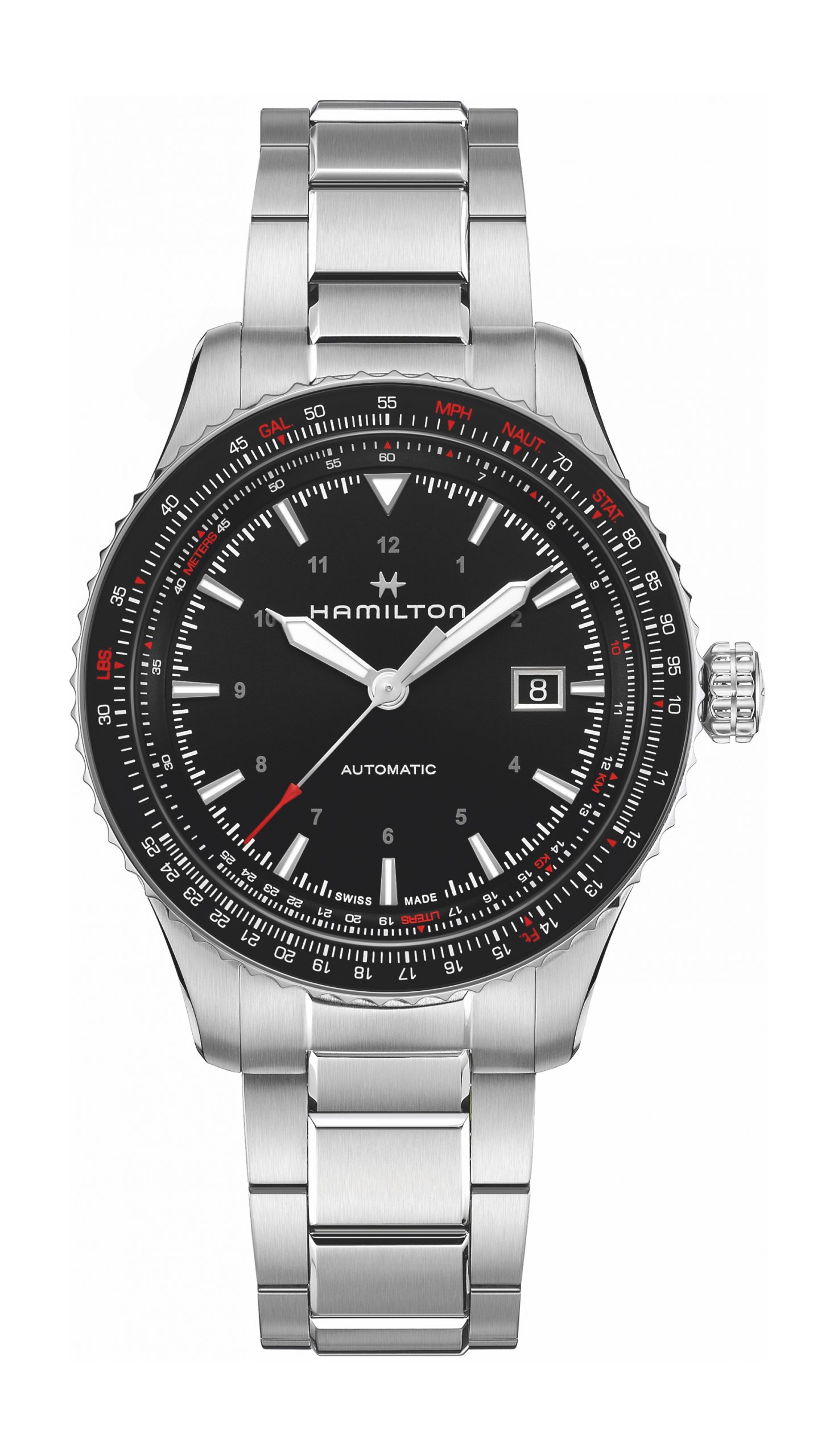 Hamilton Khaki Aviation Converter Auto luxury timepiece - detailed view