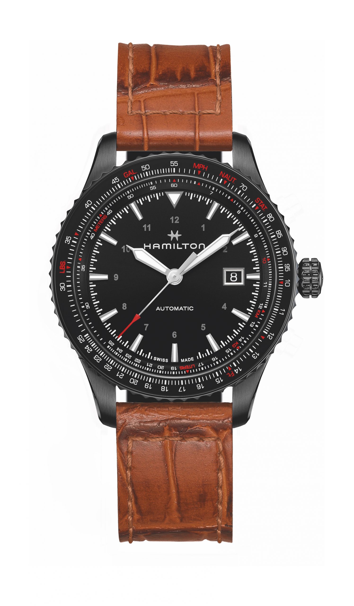 Hamilton Khaki Aviation Converter Auto luxury timepiece - detailed view