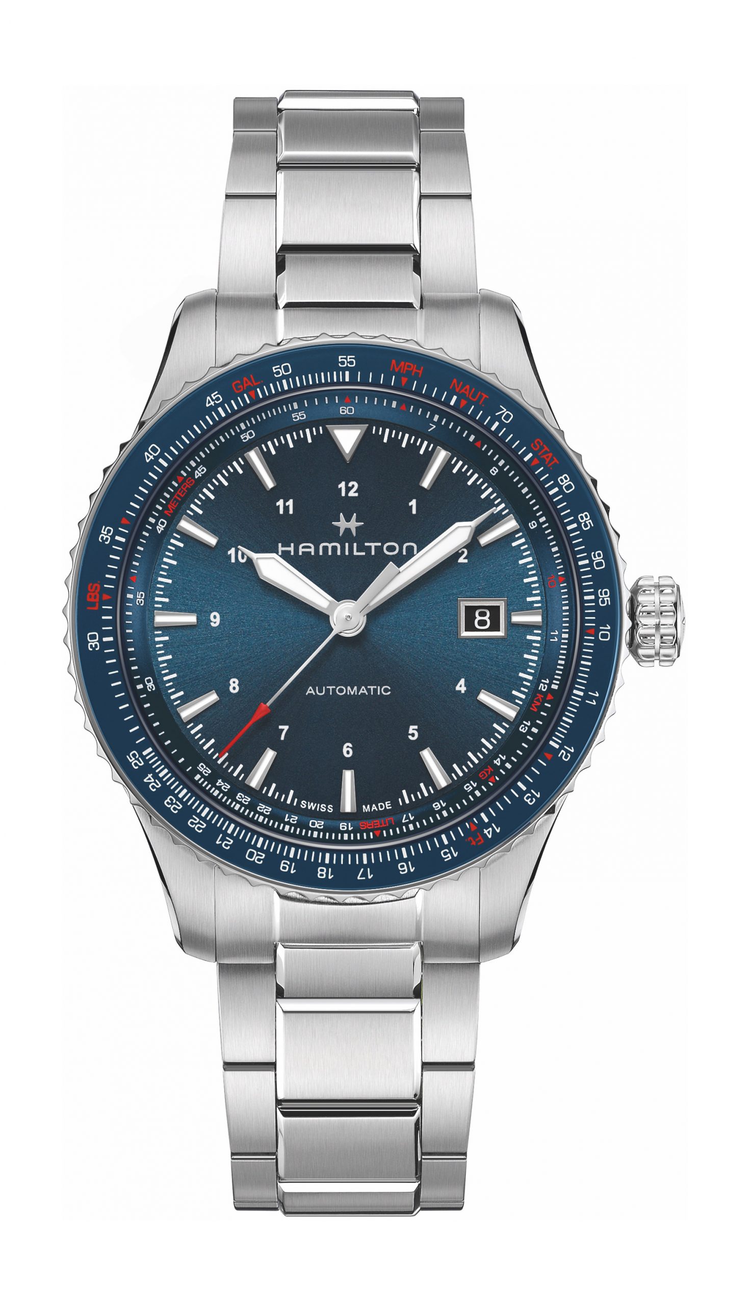 Hamilton Khaki Aviation Converter Auto luxury timepiece - detailed view