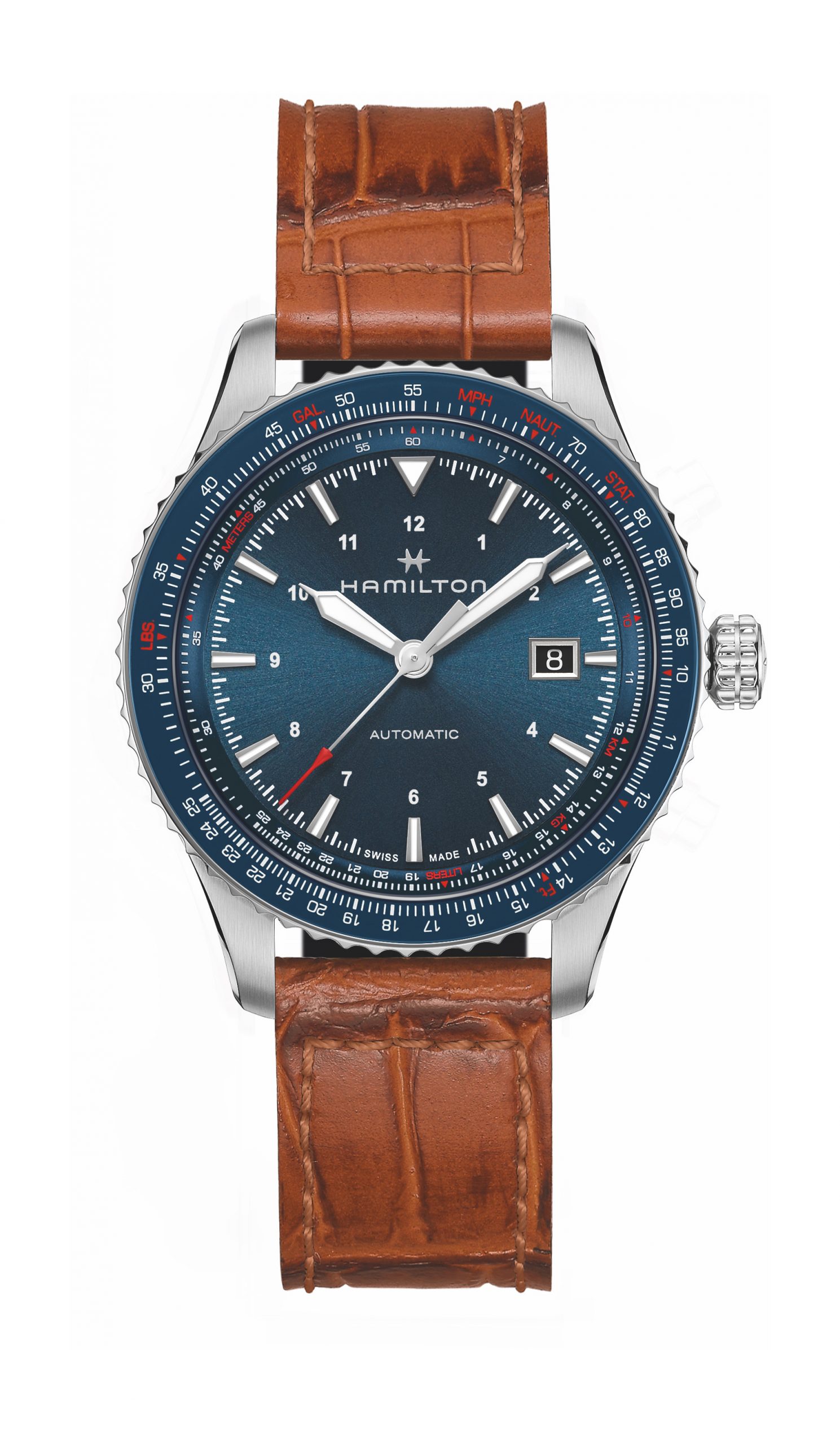 Hamilton Khaki Aviation Converter Auto luxury timepiece - detailed view