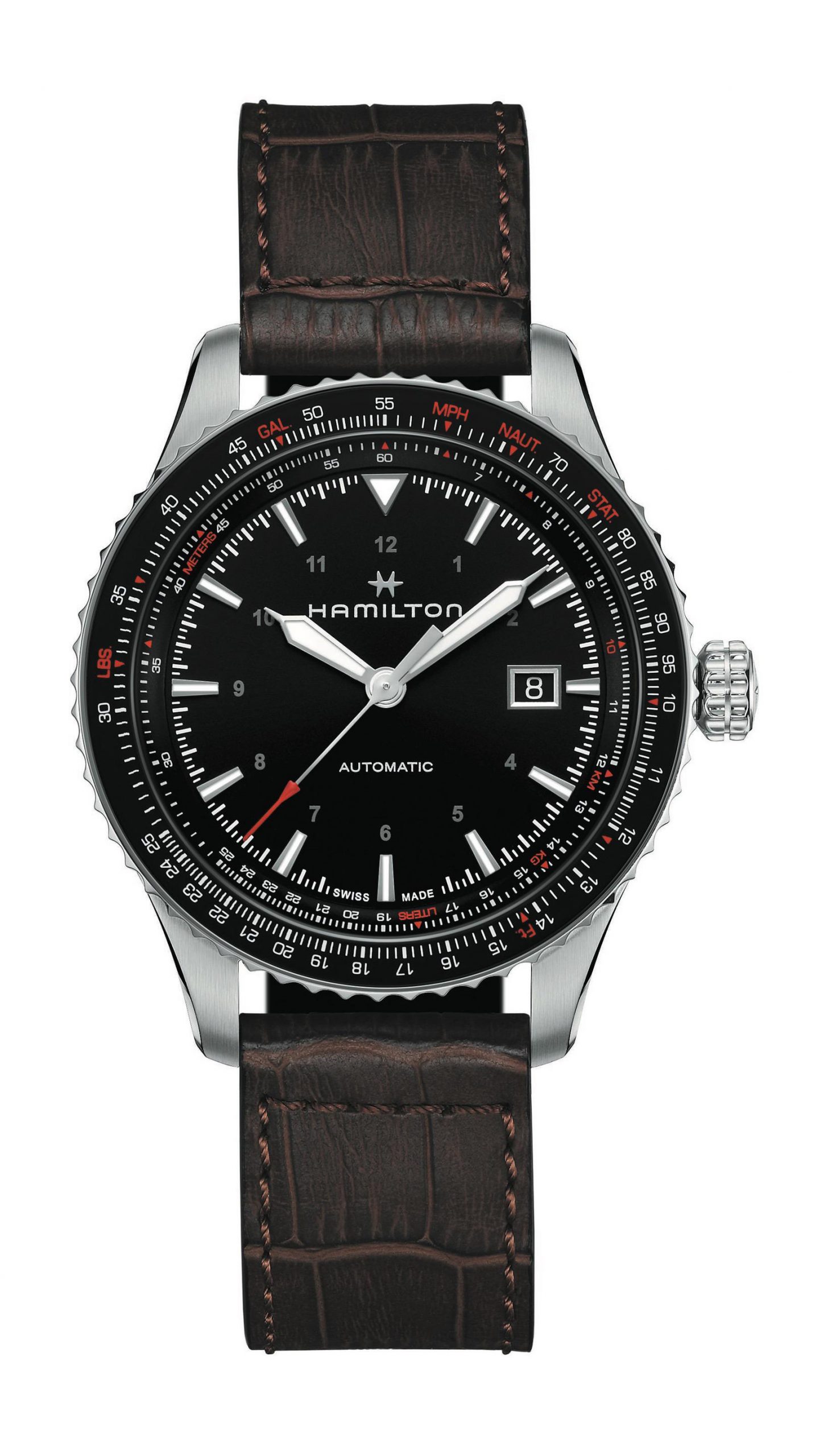 Hamilton Khaki Aviation Converter luxury timepiece - detailed view