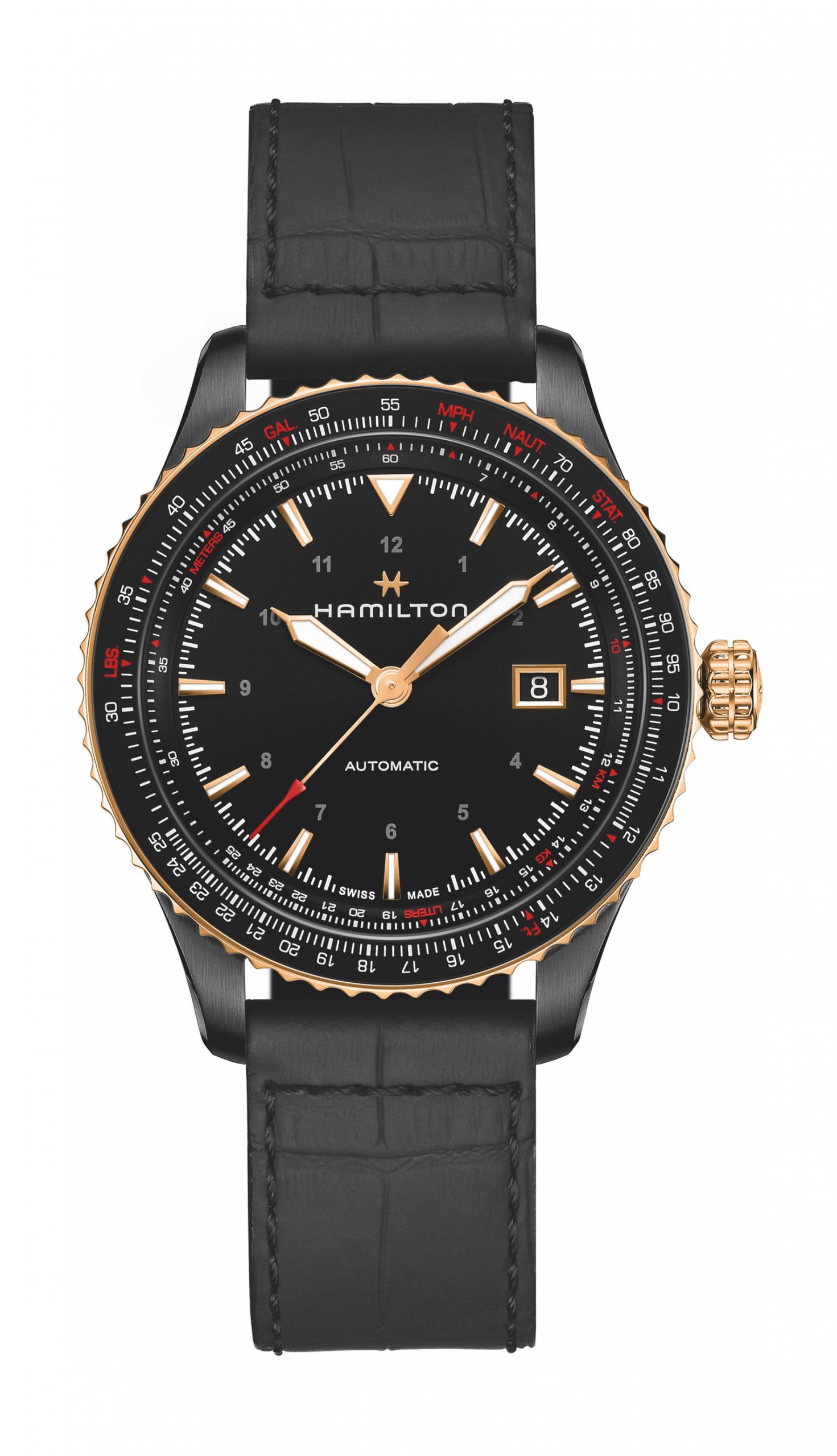 Hamilton Khaki Aviation Converter luxury timepiece - detailed view