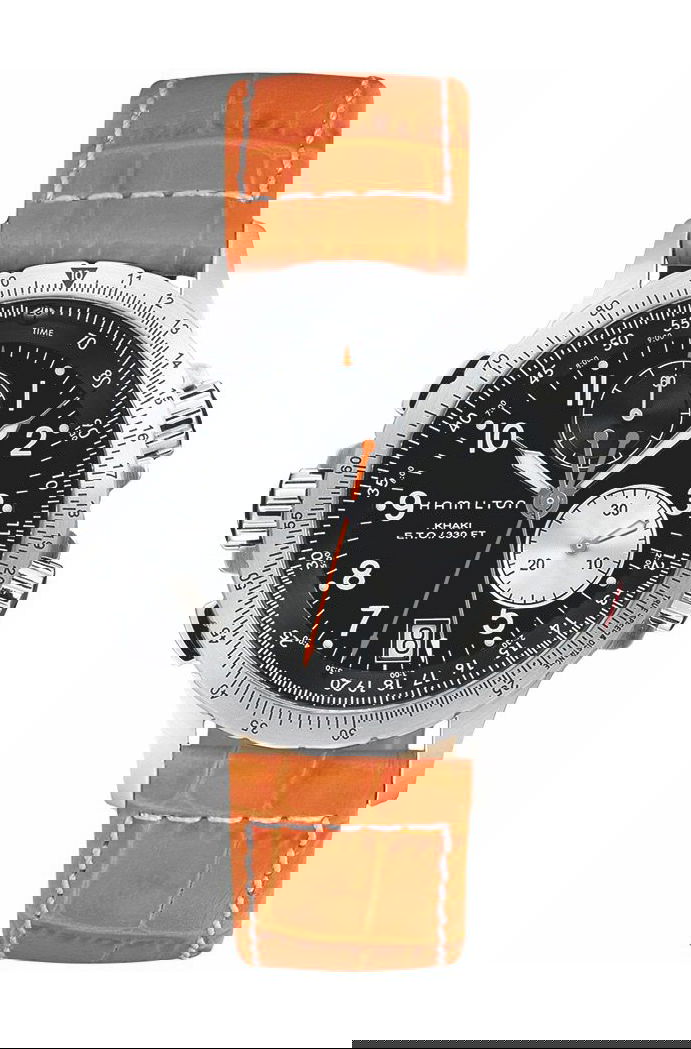 Hamilton Khaki Aviation ETO Chrono Quartz luxury timepiece - detailed view