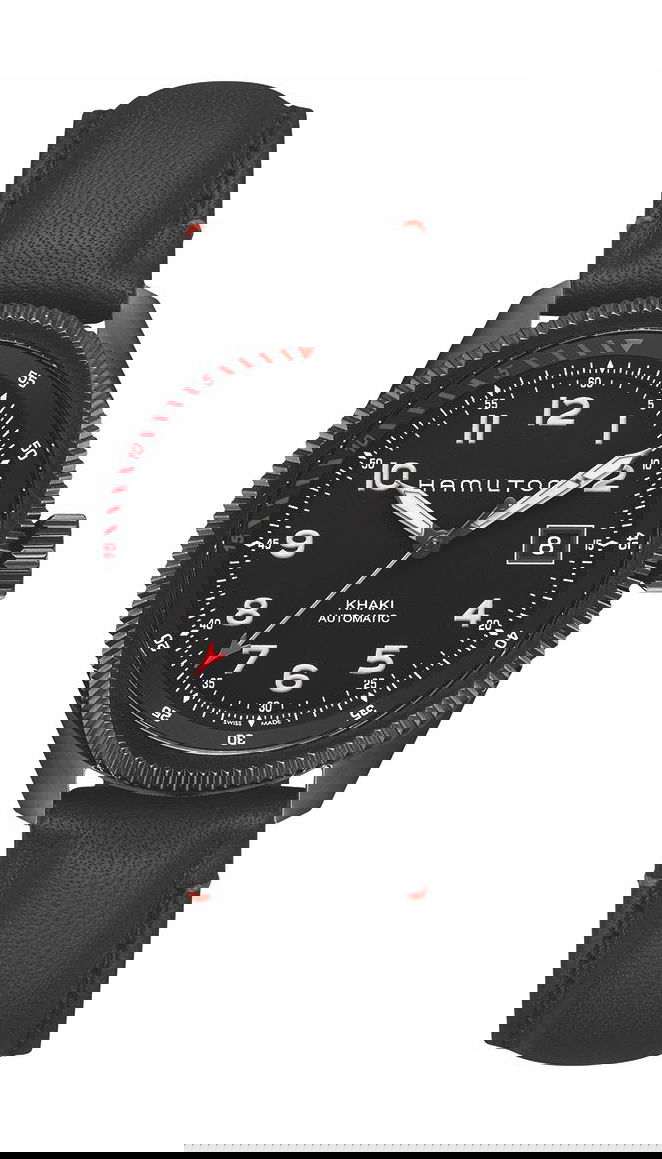 Hamilton Khaki Aviation Takeoff Air Zermatt luxury timepiece - detailed view