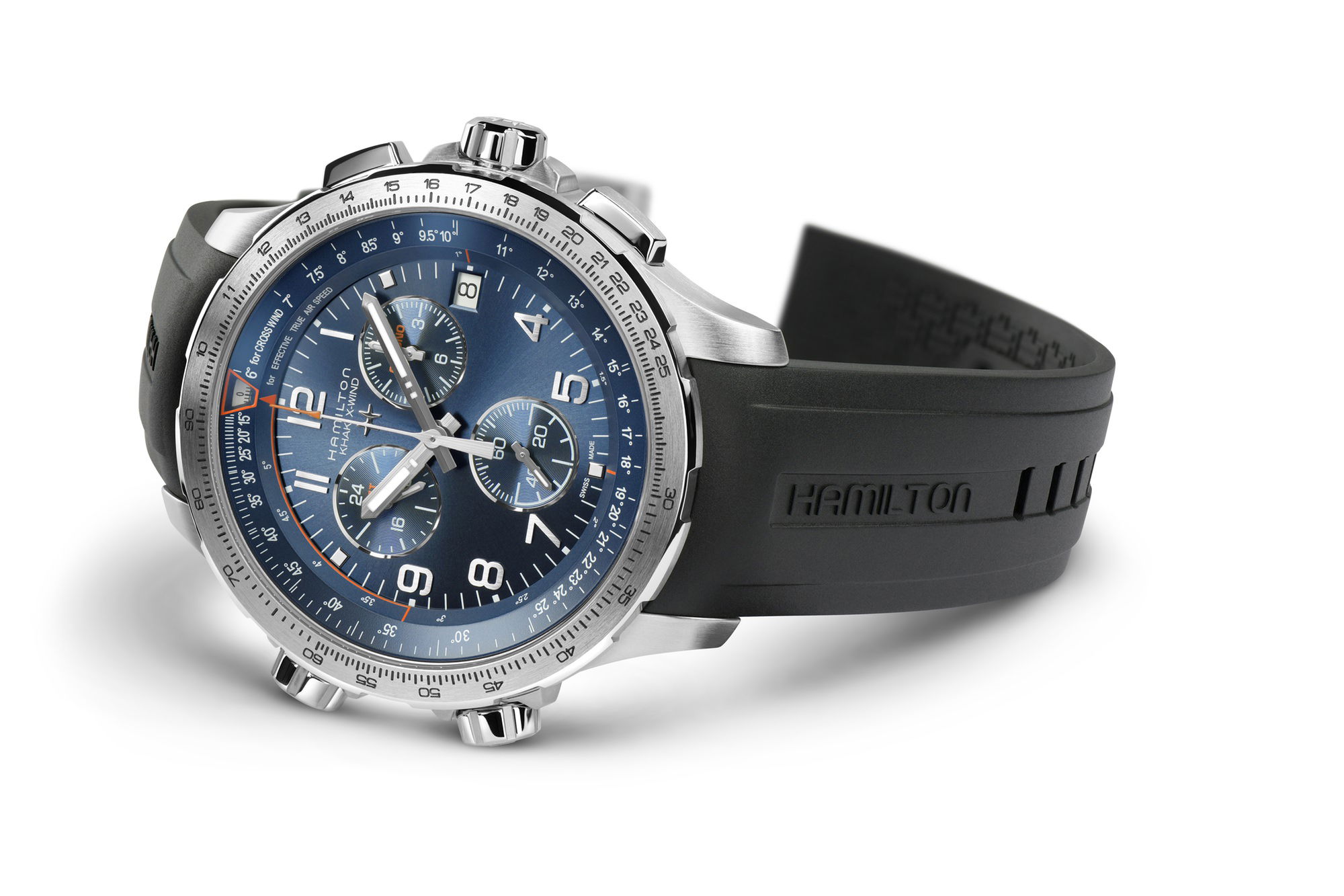 Hamilton Khaki Aviation X-Wind GMT Chrono Quartz - View 3