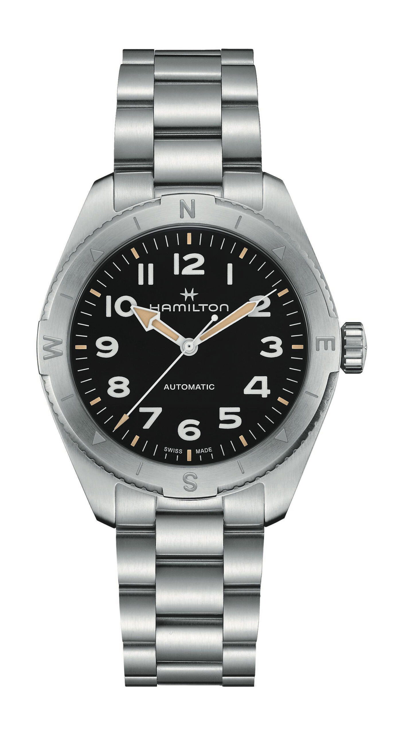 Hamilton Khaki Field Expedition 41 luxury timepiece - detailed view