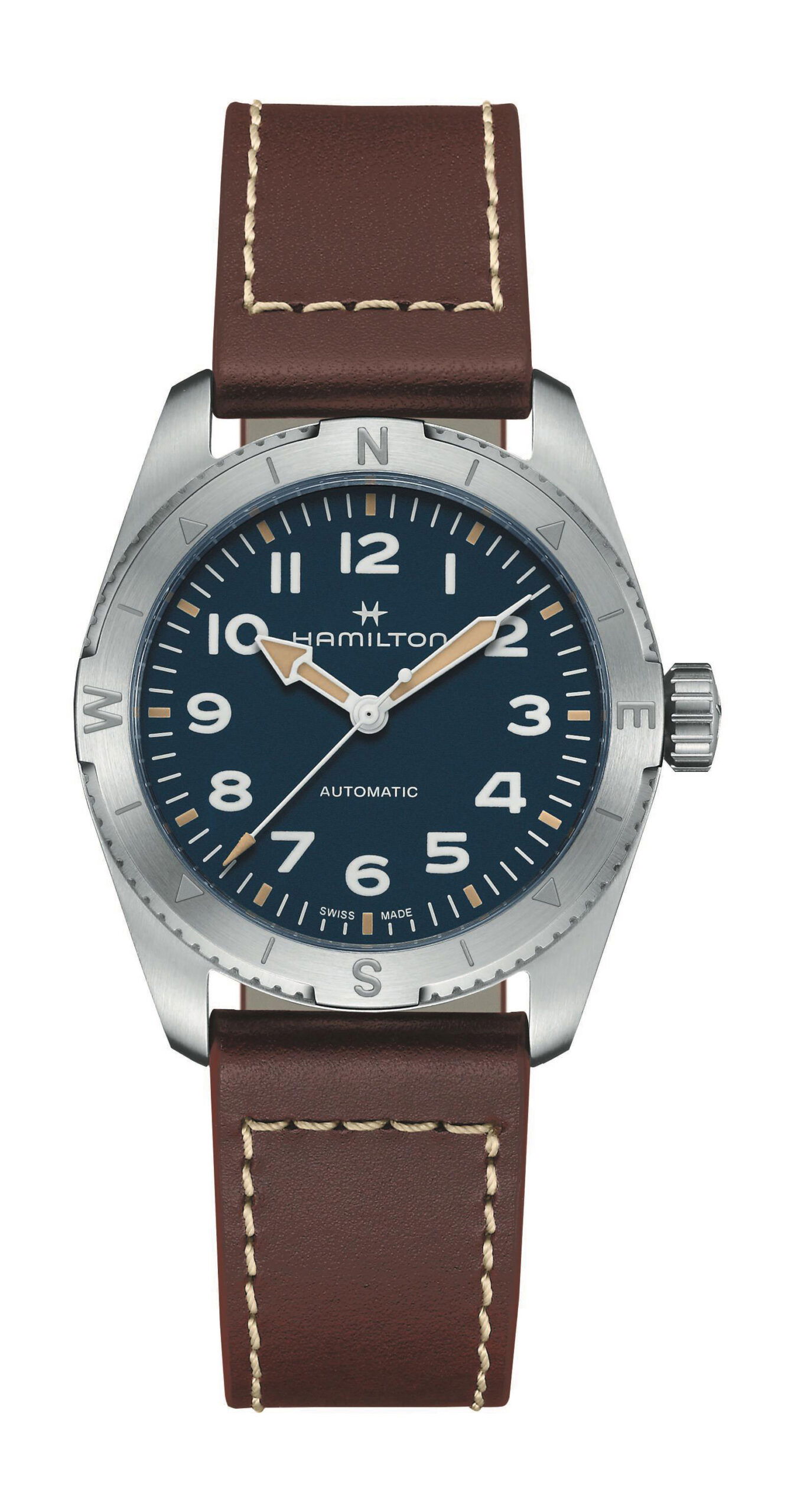 Hamilton Khaki Field Expedition 41 luxury timepiece - detailed view