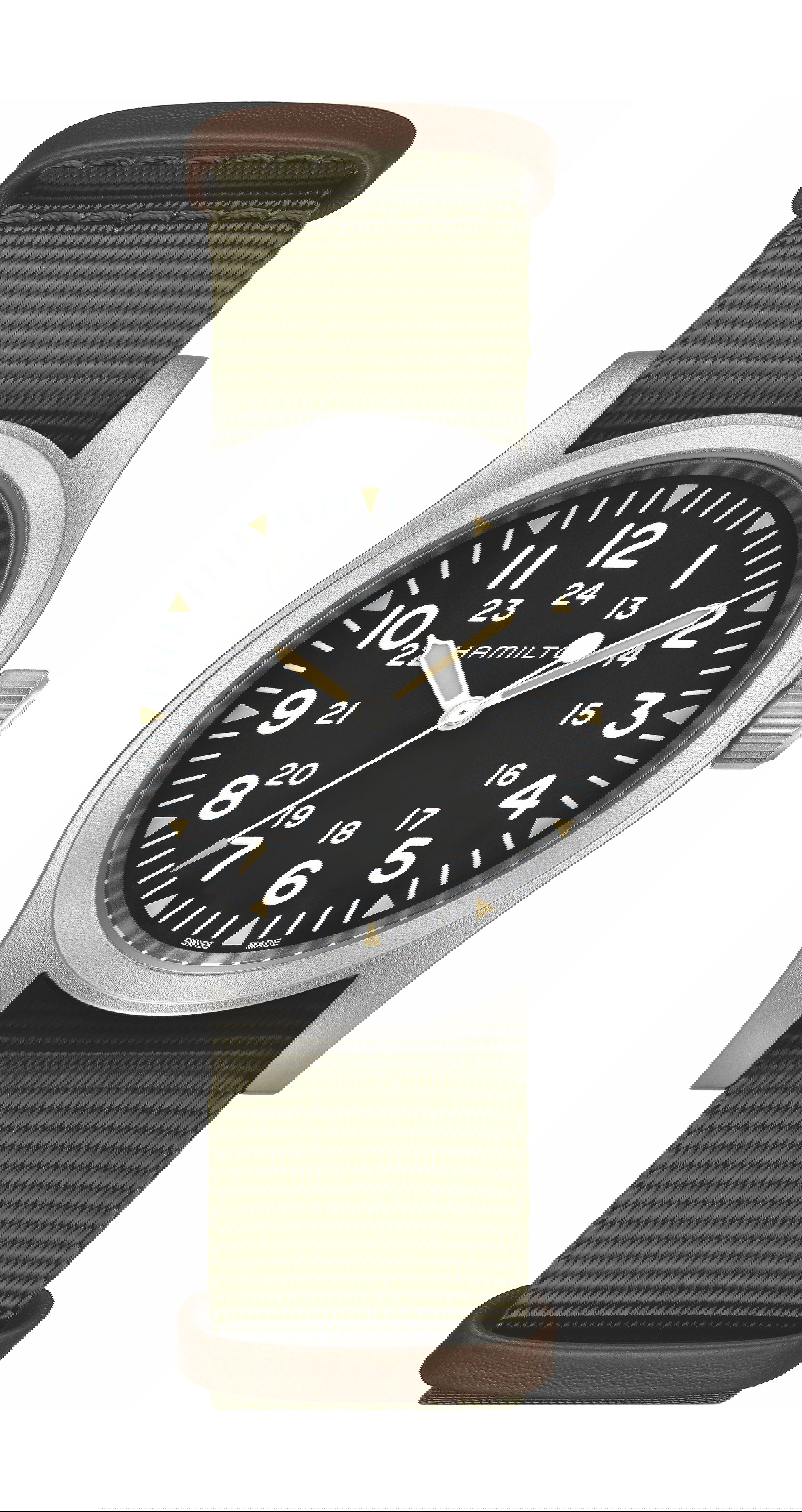 Hamilton Khaki Field Mechanical luxury timepiece - detailed view