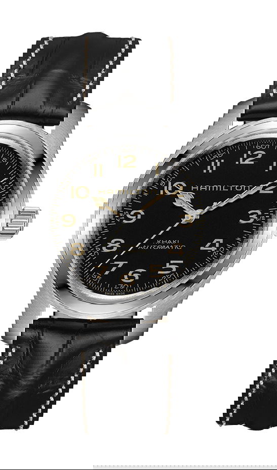 Hamilton Khaki Field Murph Auto luxury timepiece - detailed view