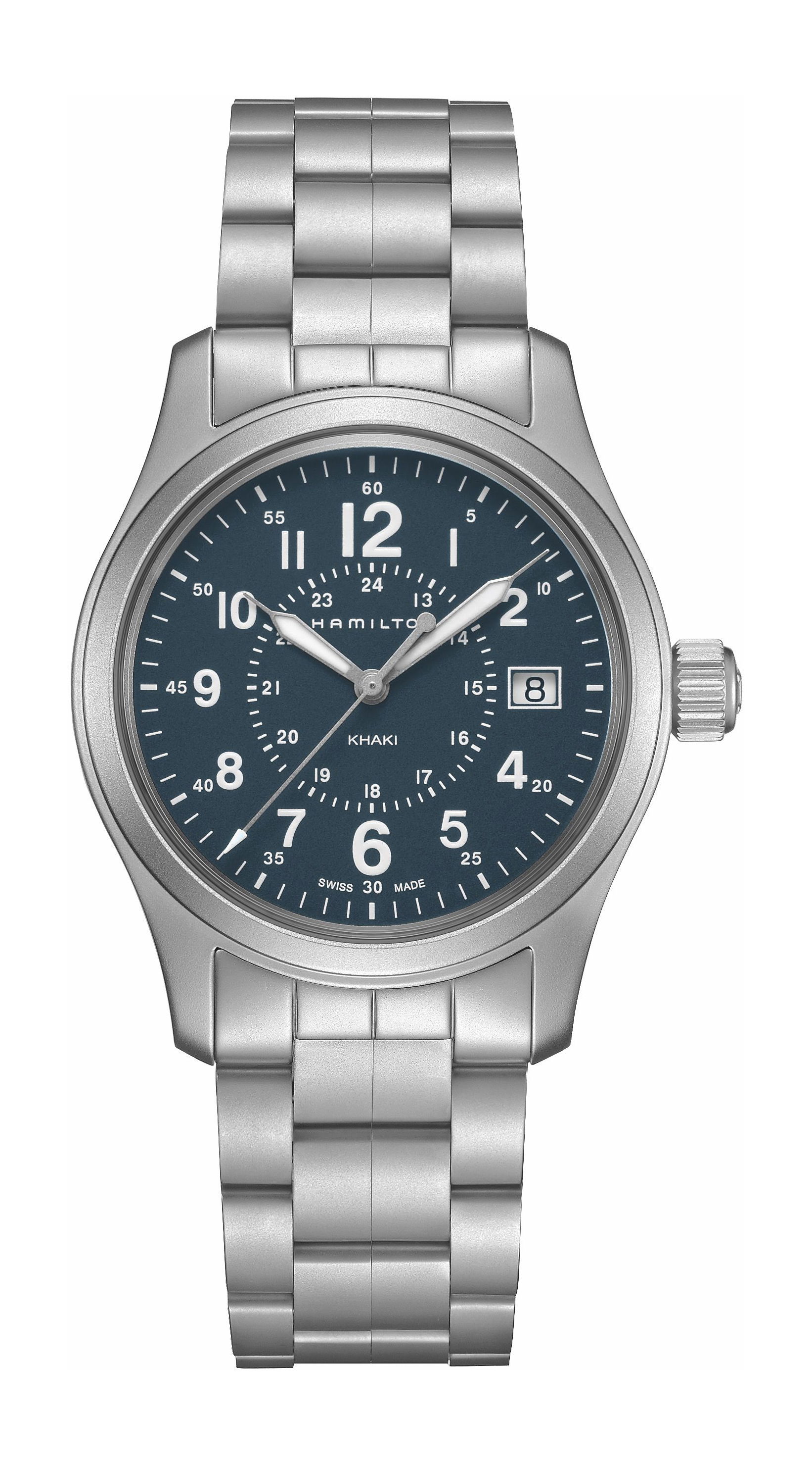 Hamilton Khaki Field Quartz 38mm luxury timepiece - detailed view