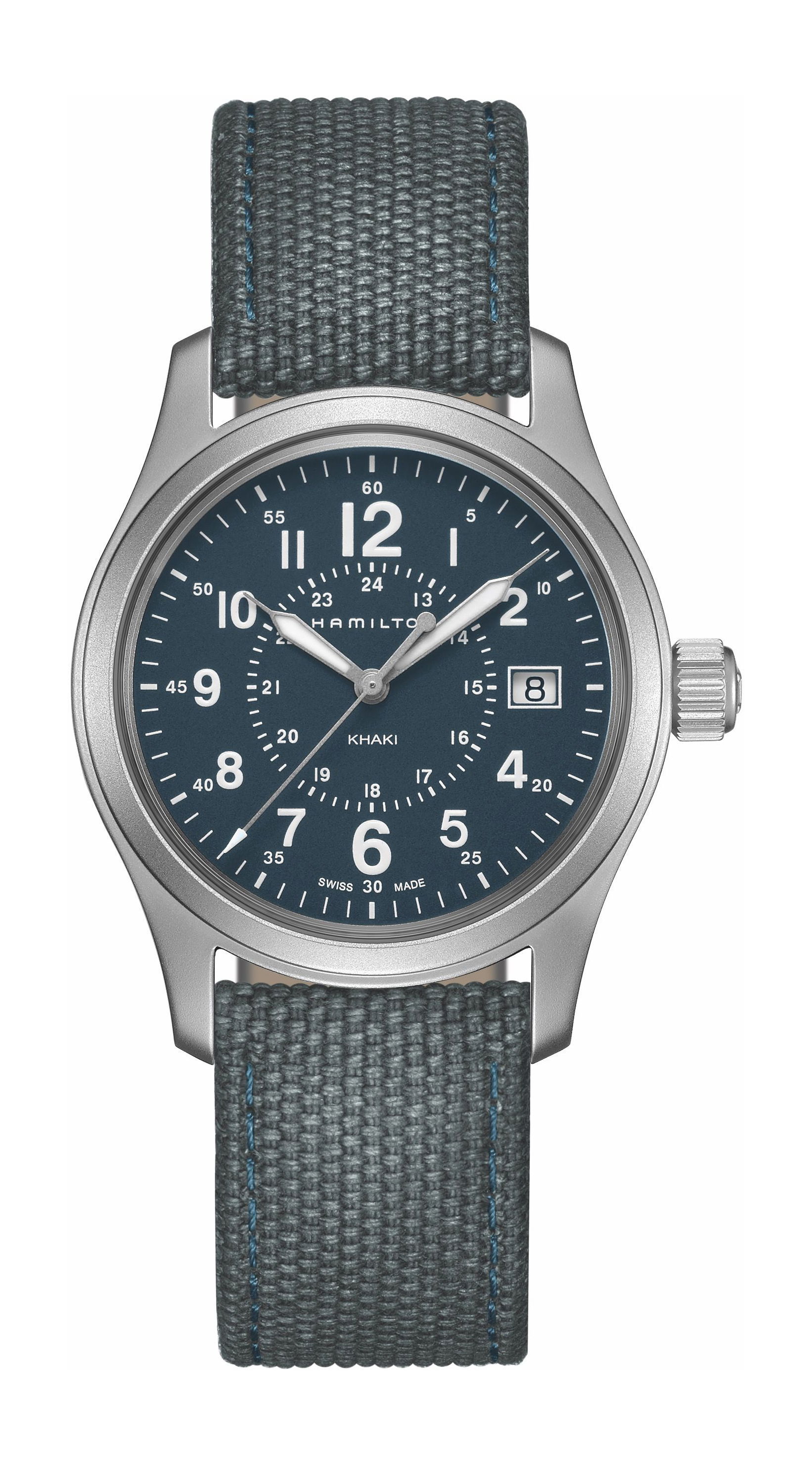 Hamilton Khaki Field Quartz 38mm luxury timepiece - detailed view