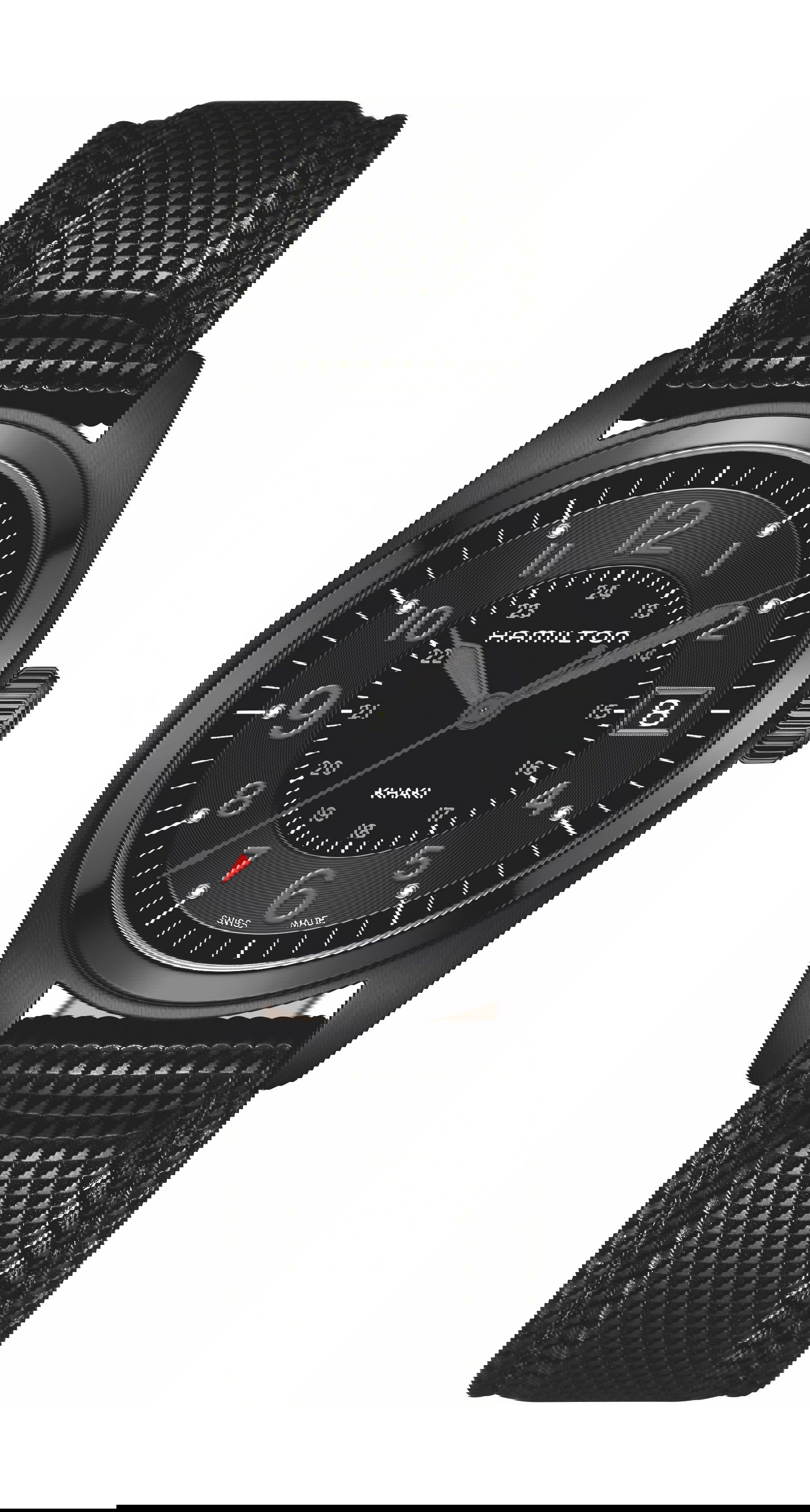Hamilton Khaki Field Quartz 40 luxury timepiece - detailed view