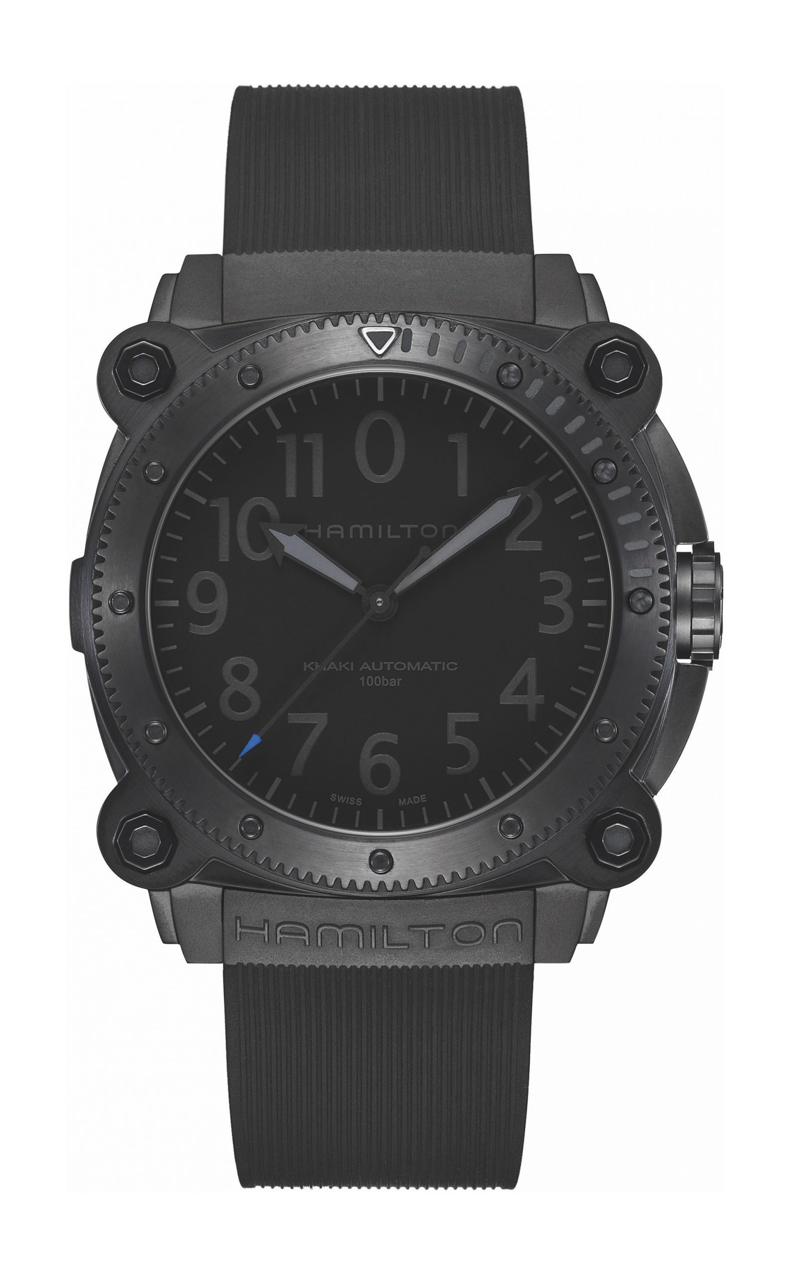 Hamilton Khaki Navy Belowzero Auto Limited Edition luxury timepiece - detailed view