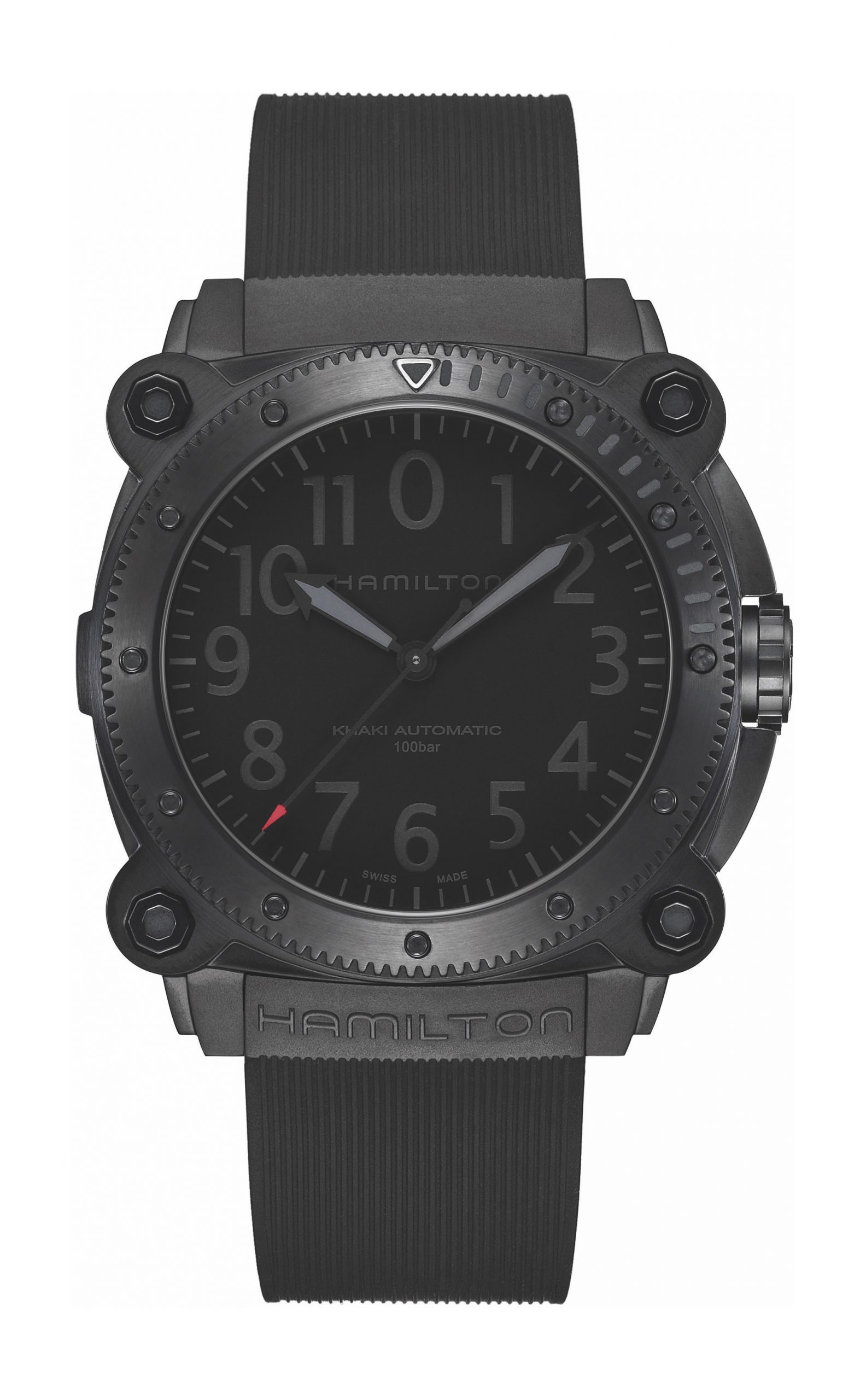 Hamilton Khaki Navy Belowzero Auto Limited Edition luxury timepiece - detailed view