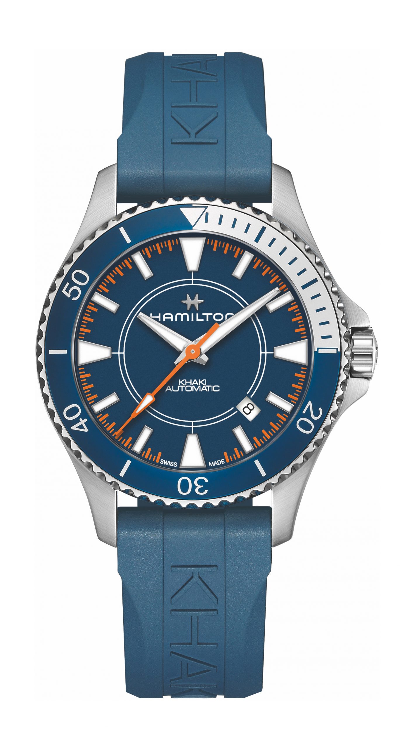 Hamilton Khaki Navy Scuba Special Edition luxury timepiece - detailed view