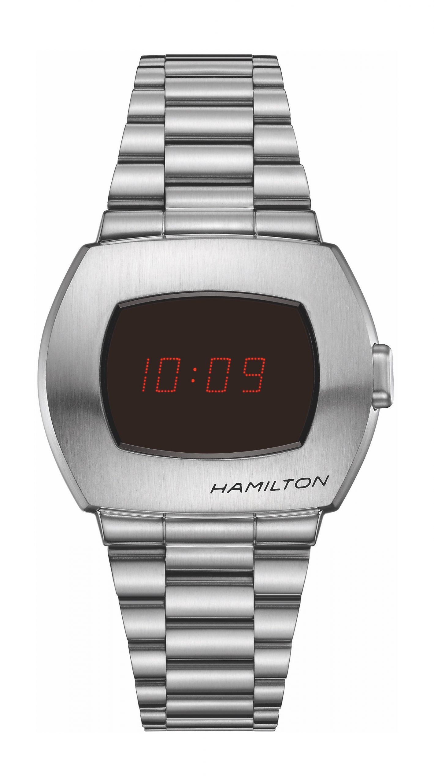 Hamilton American Classic PSR Digital Quartz luxury timepiece - detailed view