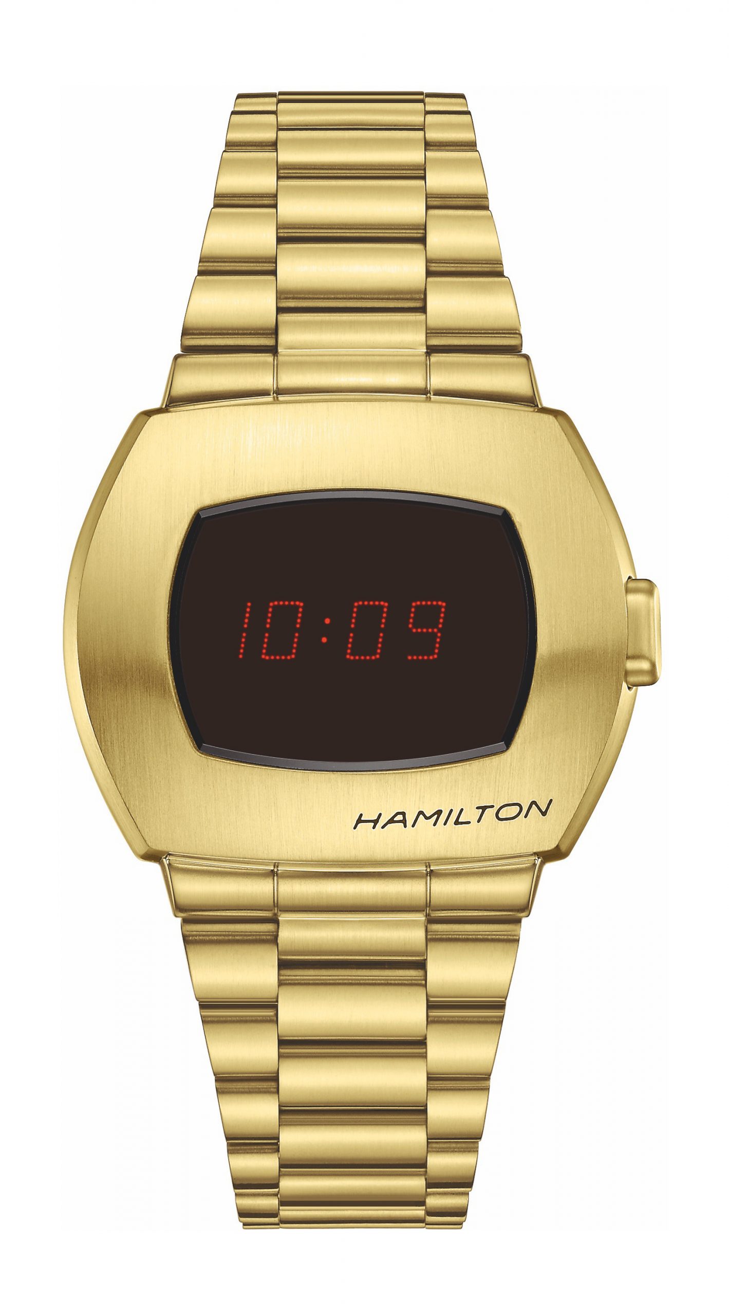 Hamilton American Classic PSR Digital Quartz luxury timepiece - detailed view