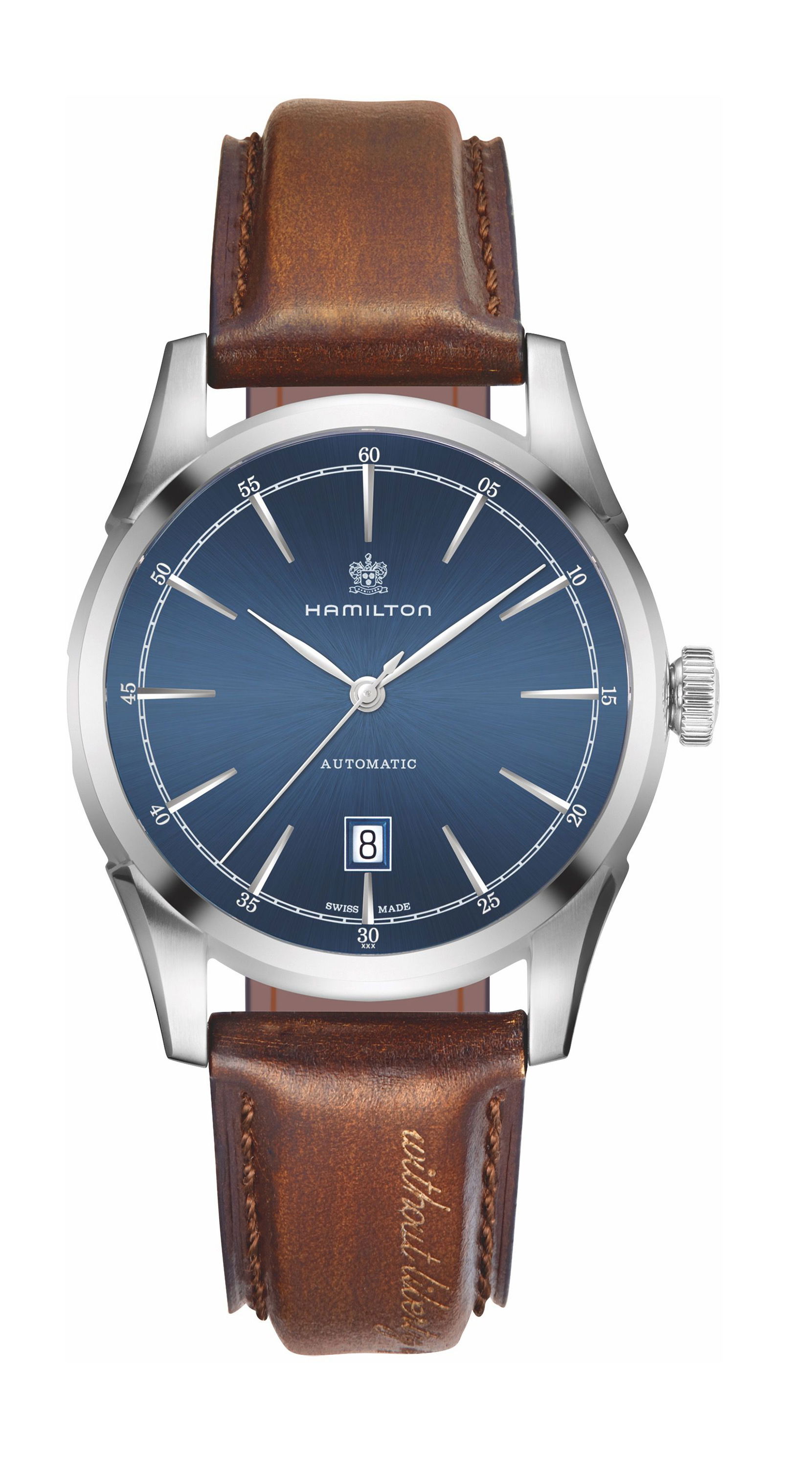 Hamilton American Classic Spirit of Liberty Auto luxury timepiece - detailed view