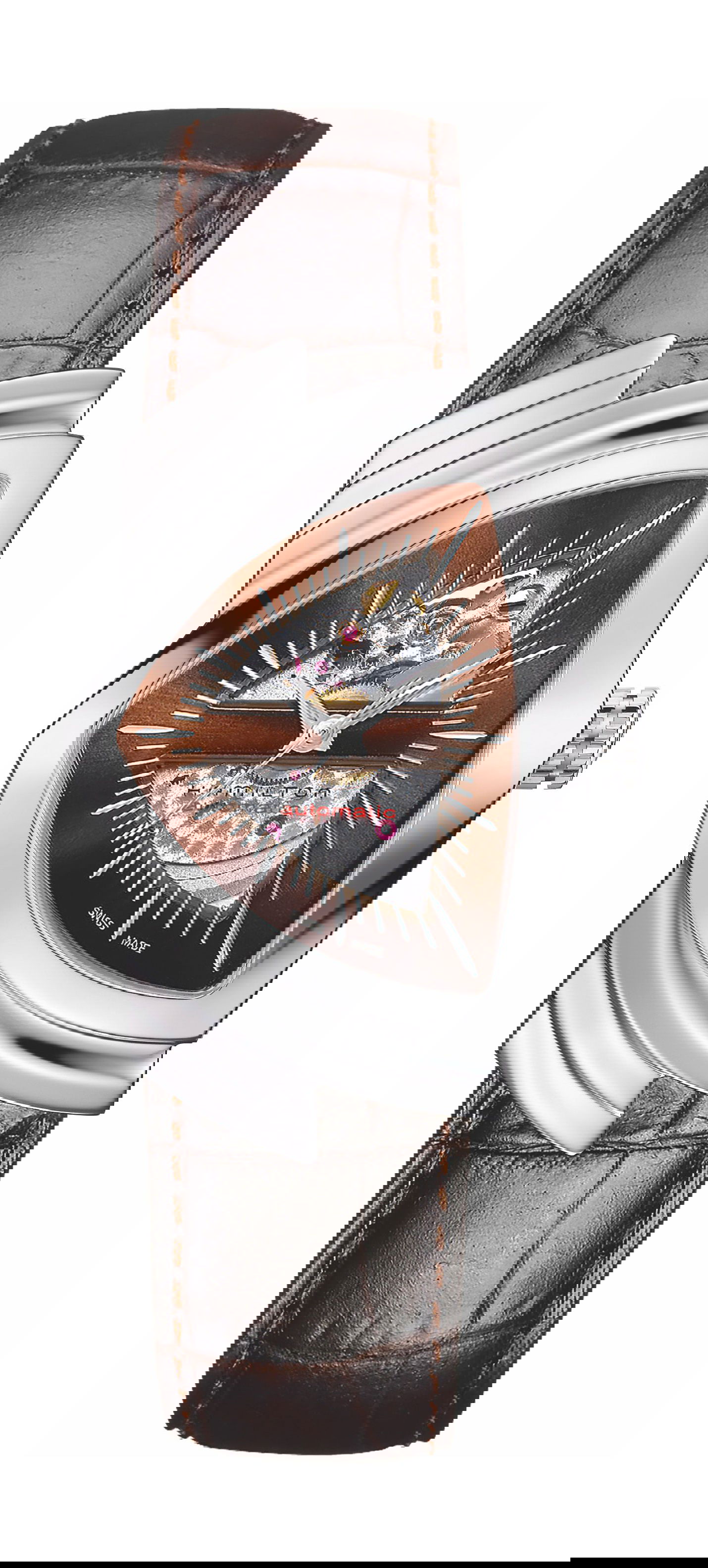 Hamilton Ventura Auto luxury timepiece - detailed view