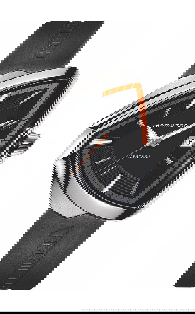Hamilton Ventura Elvis80 Quartz luxury timepiece - detailed view