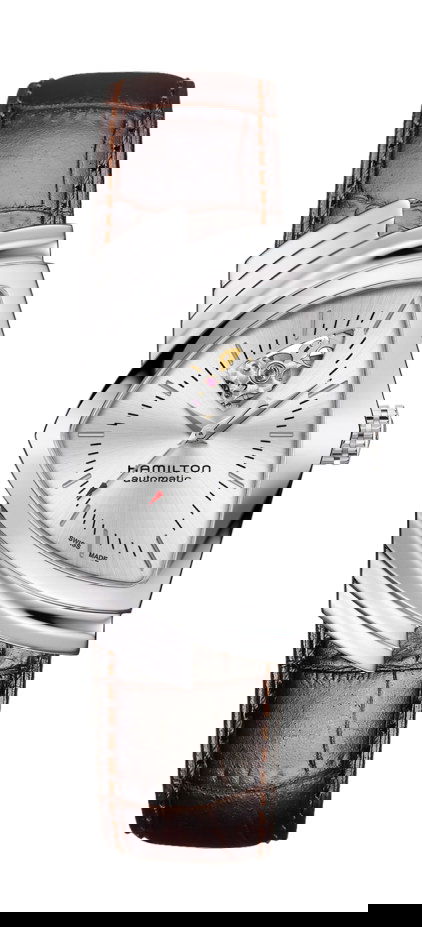 Hamilton Ventura Open Heart Auto luxury timepiece - detailed view