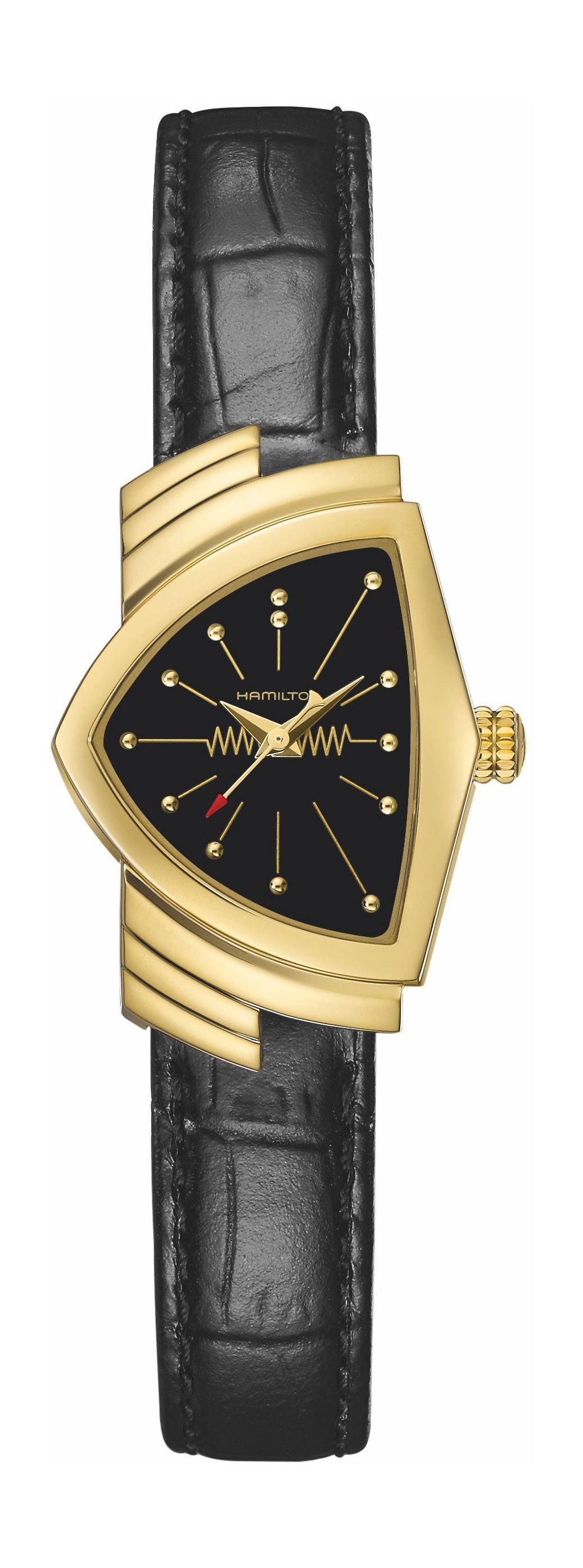 Hamilton Ventura Quartz luxury timepiece - detailed view