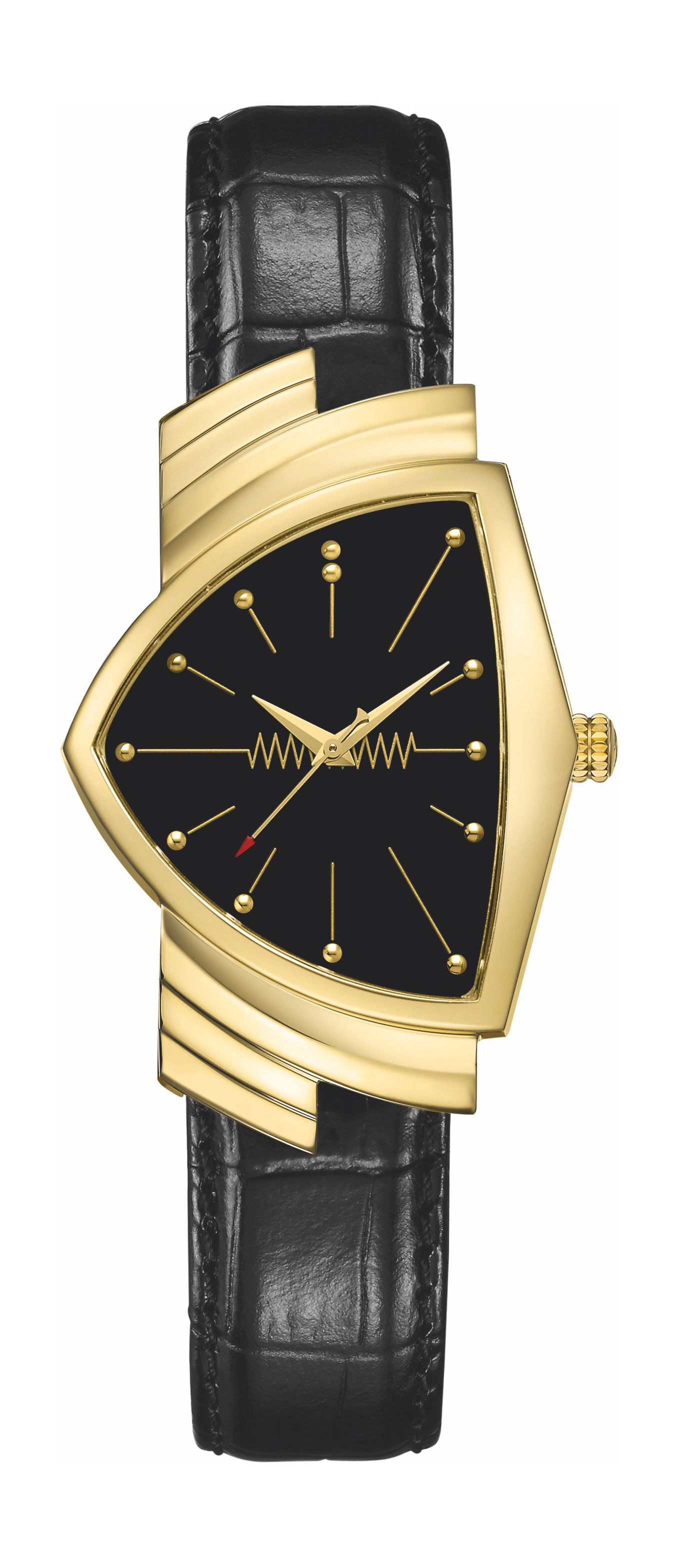 Hamilton Ventura Quartz luxury timepiece - detailed view