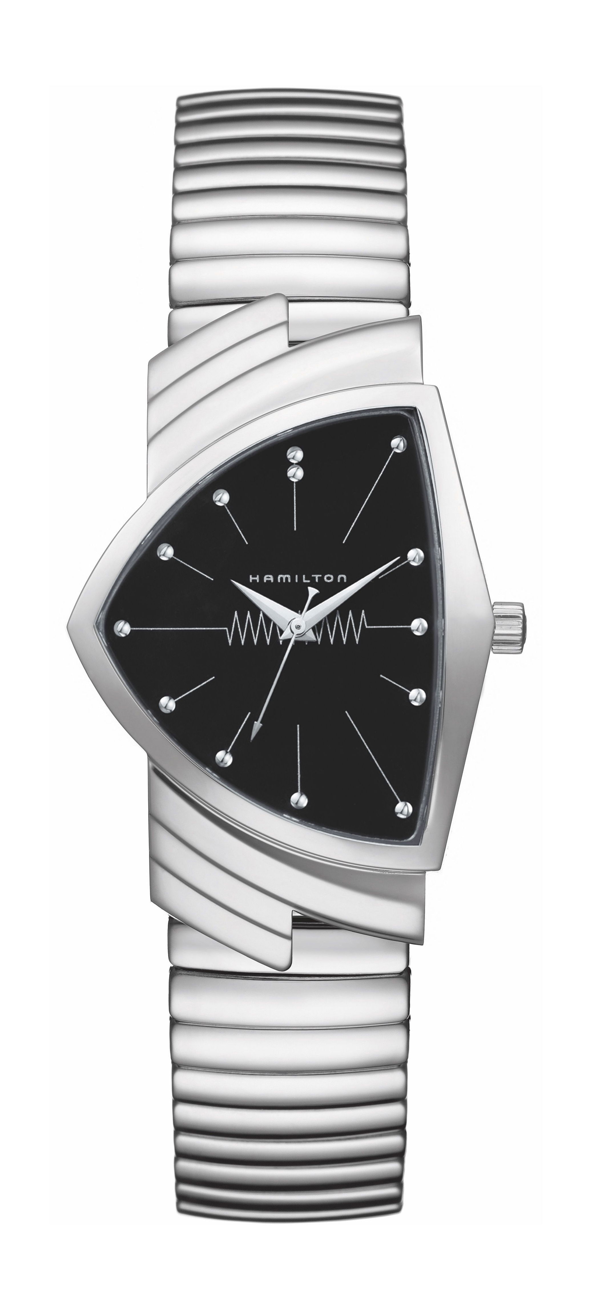Hamilton Ventura Quartz M luxury timepiece - detailed view
